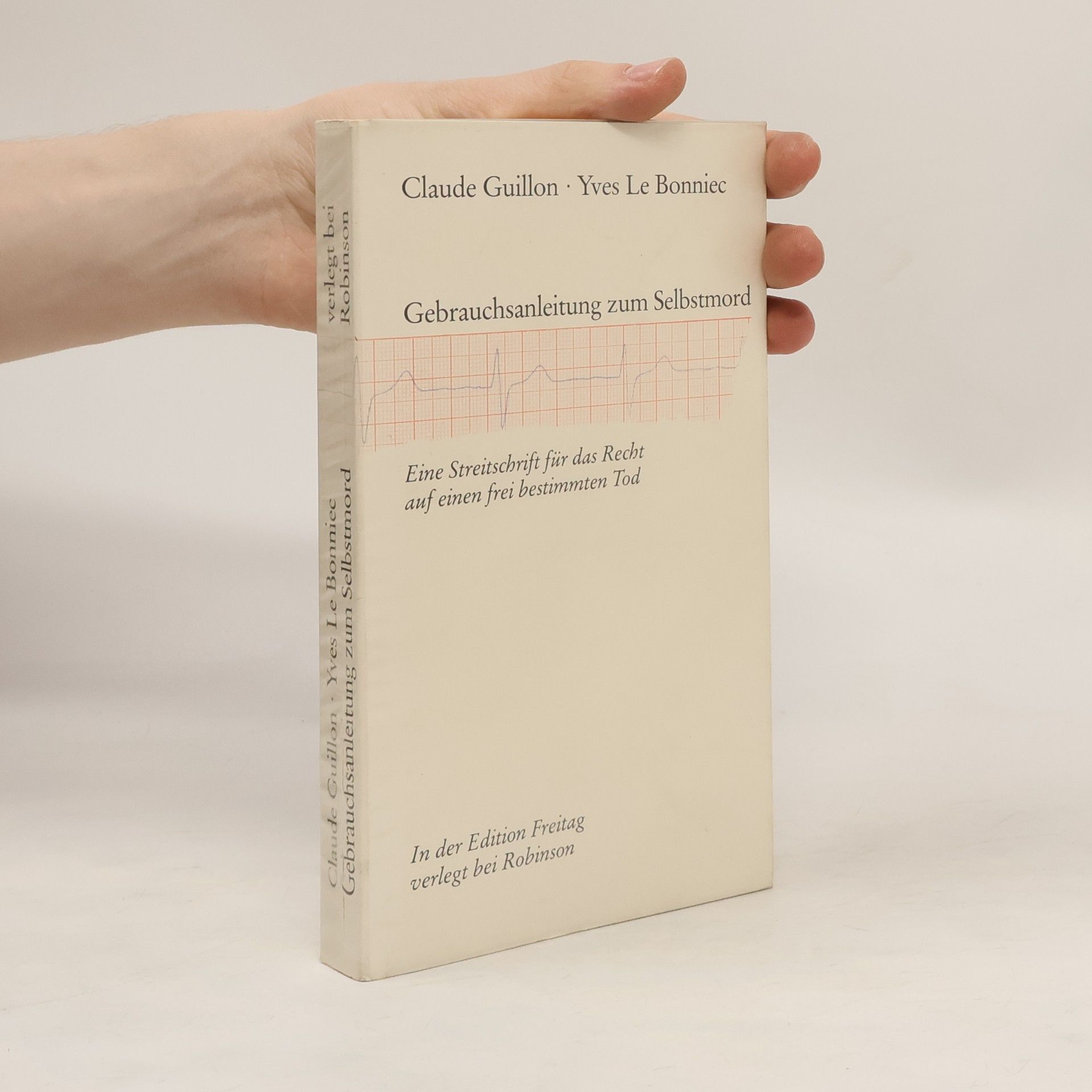 Claude Guillon Gebrauchsanleitung zum Selbstmord