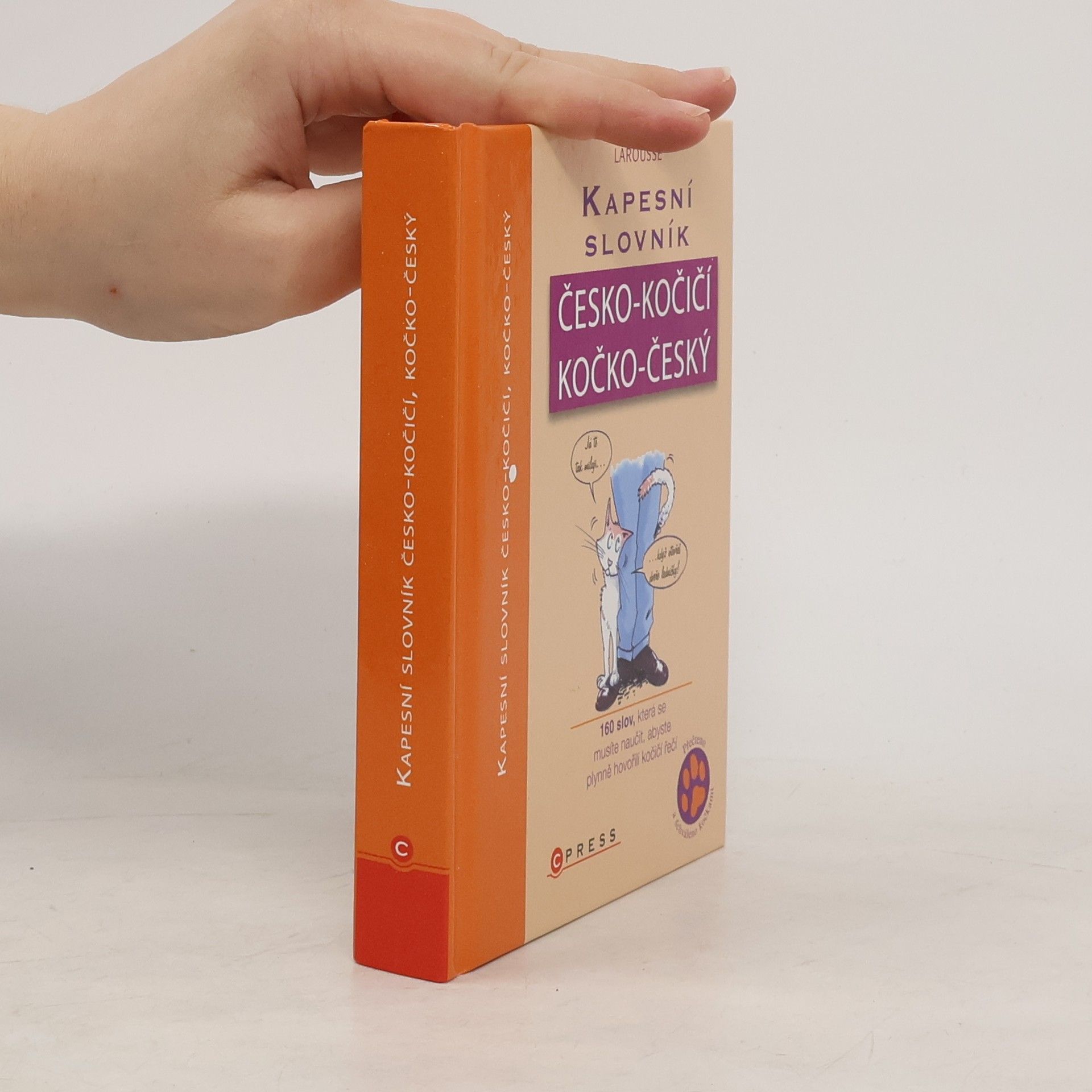 Jean Cuvelier Kapesní slovník česko-kočičí, kočko-český