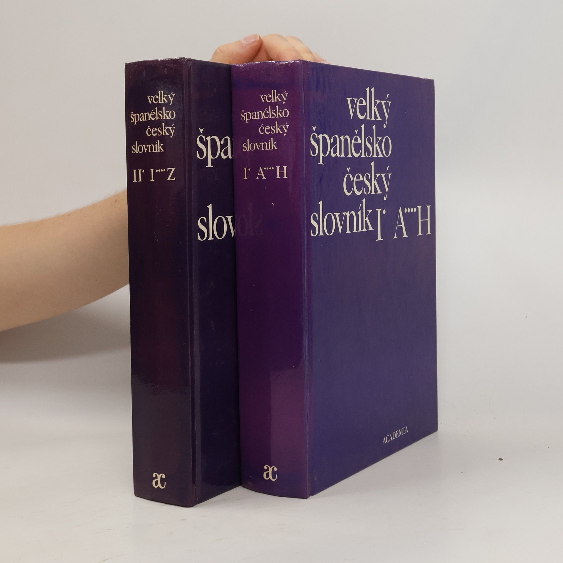 Josef Dubský Velký španělsko-český slovník. I. a II. díl