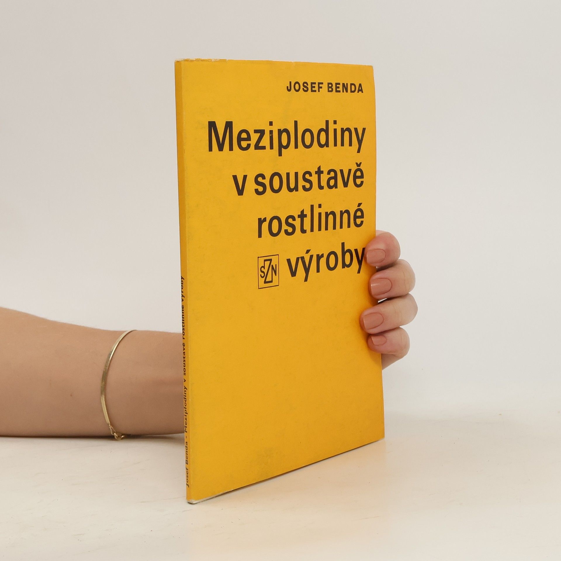 Josef Benda Meziplodiny v soustavě rostlinné výroby
