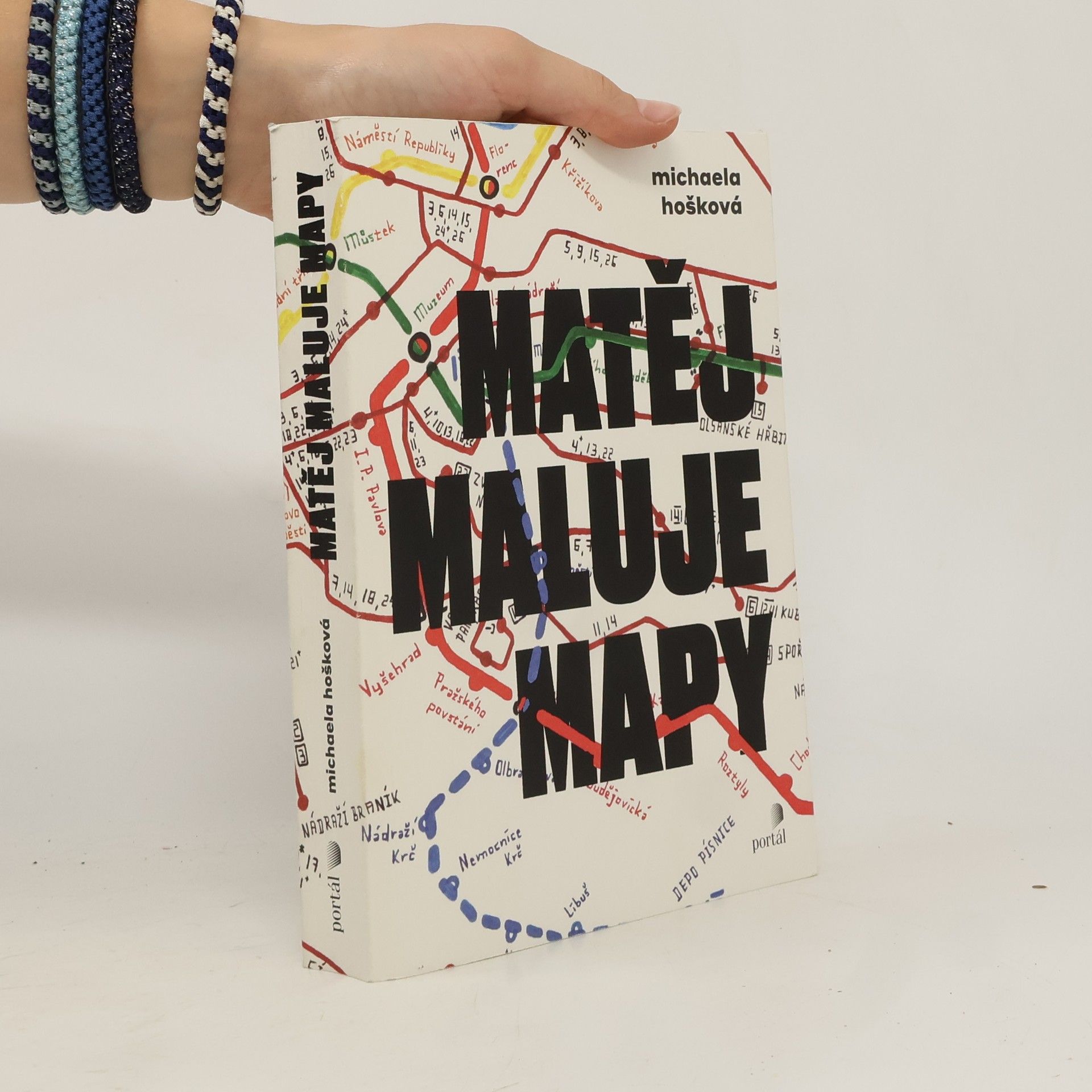 Michaela Hošková Matěj maluje mapy