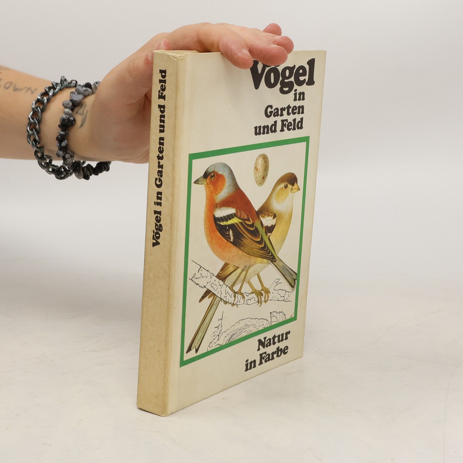 J. Felix Vögel in Garten ind Feld