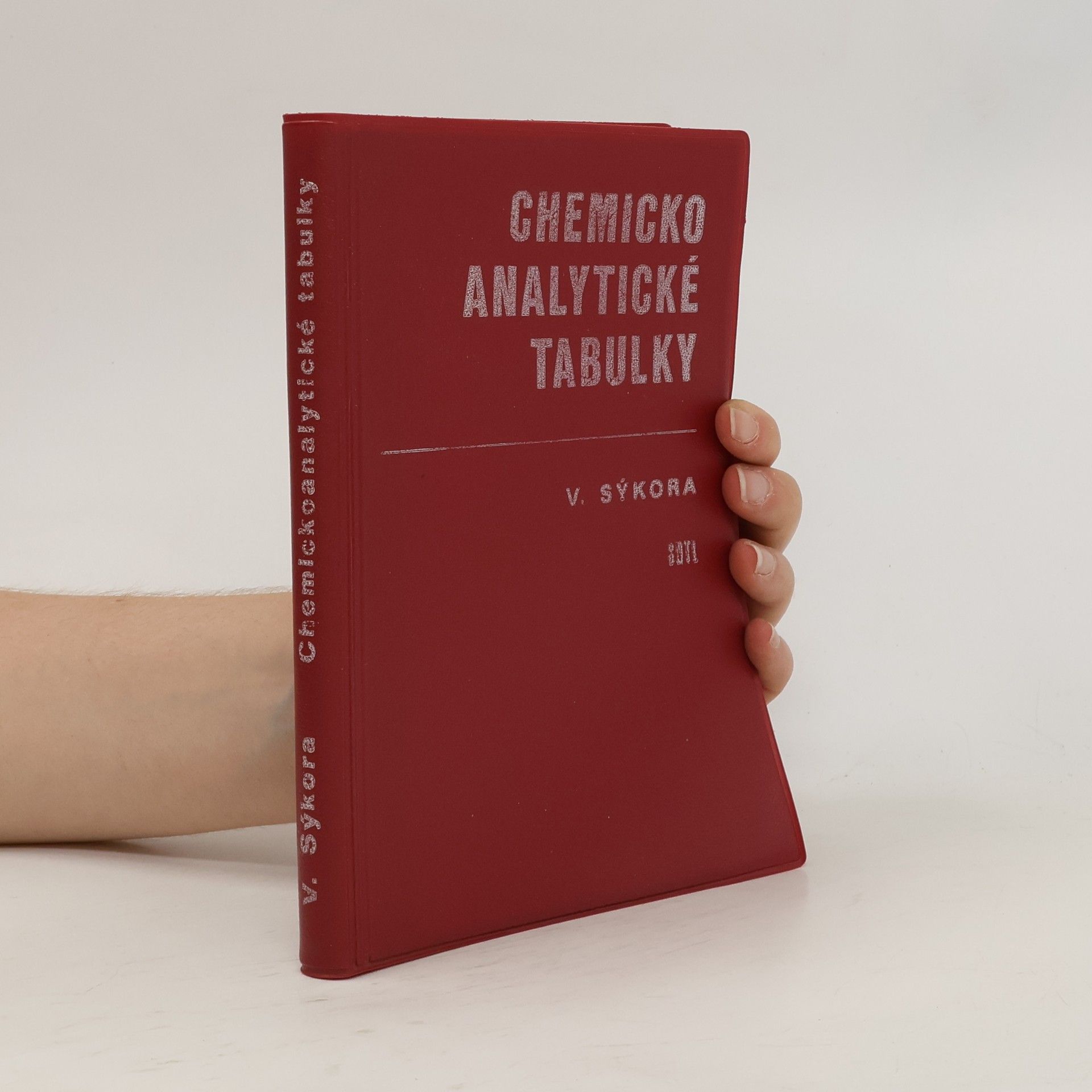 V. Sýkora Chemicko-analytické tabulky