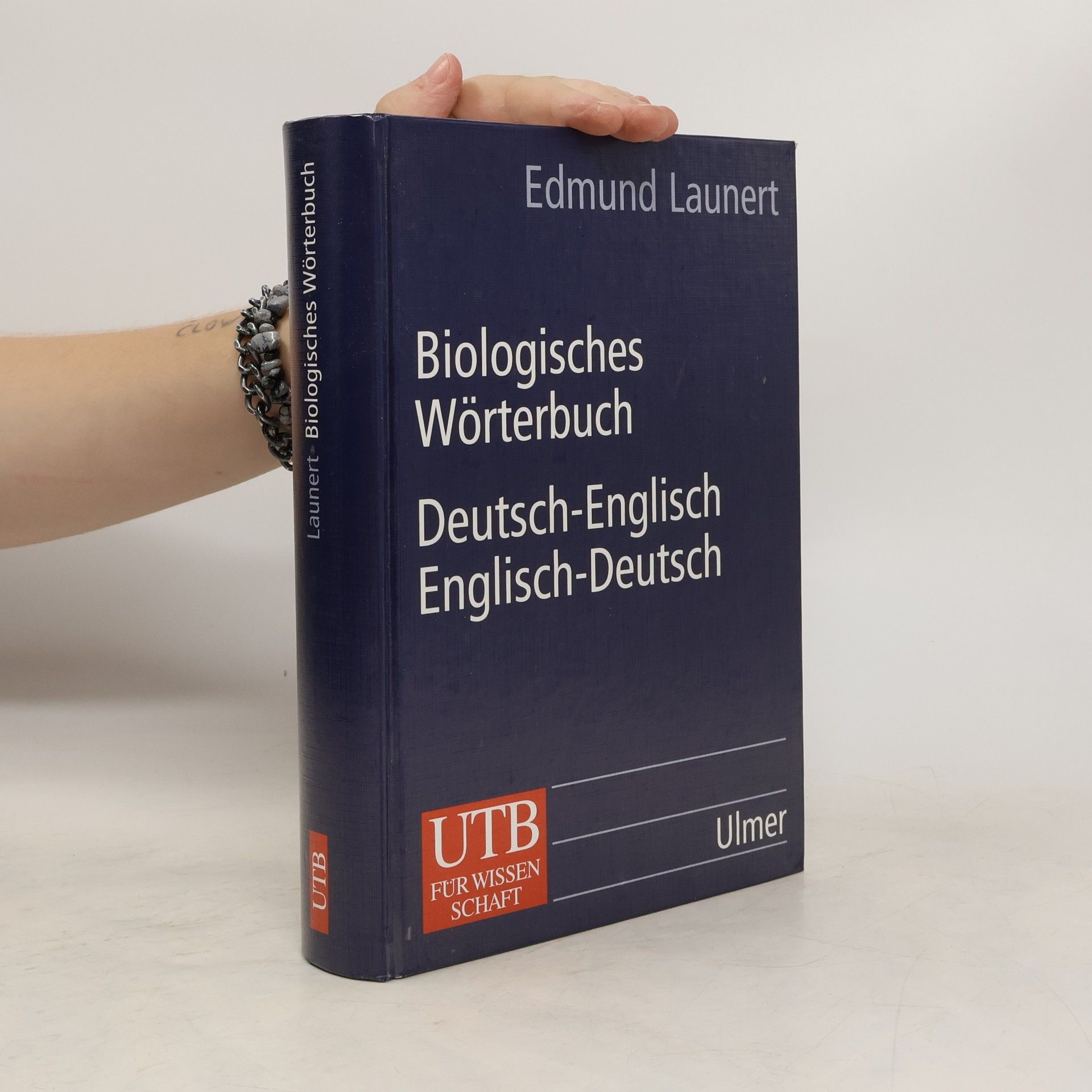 Edmund Launert Biologisches Wörterbuch