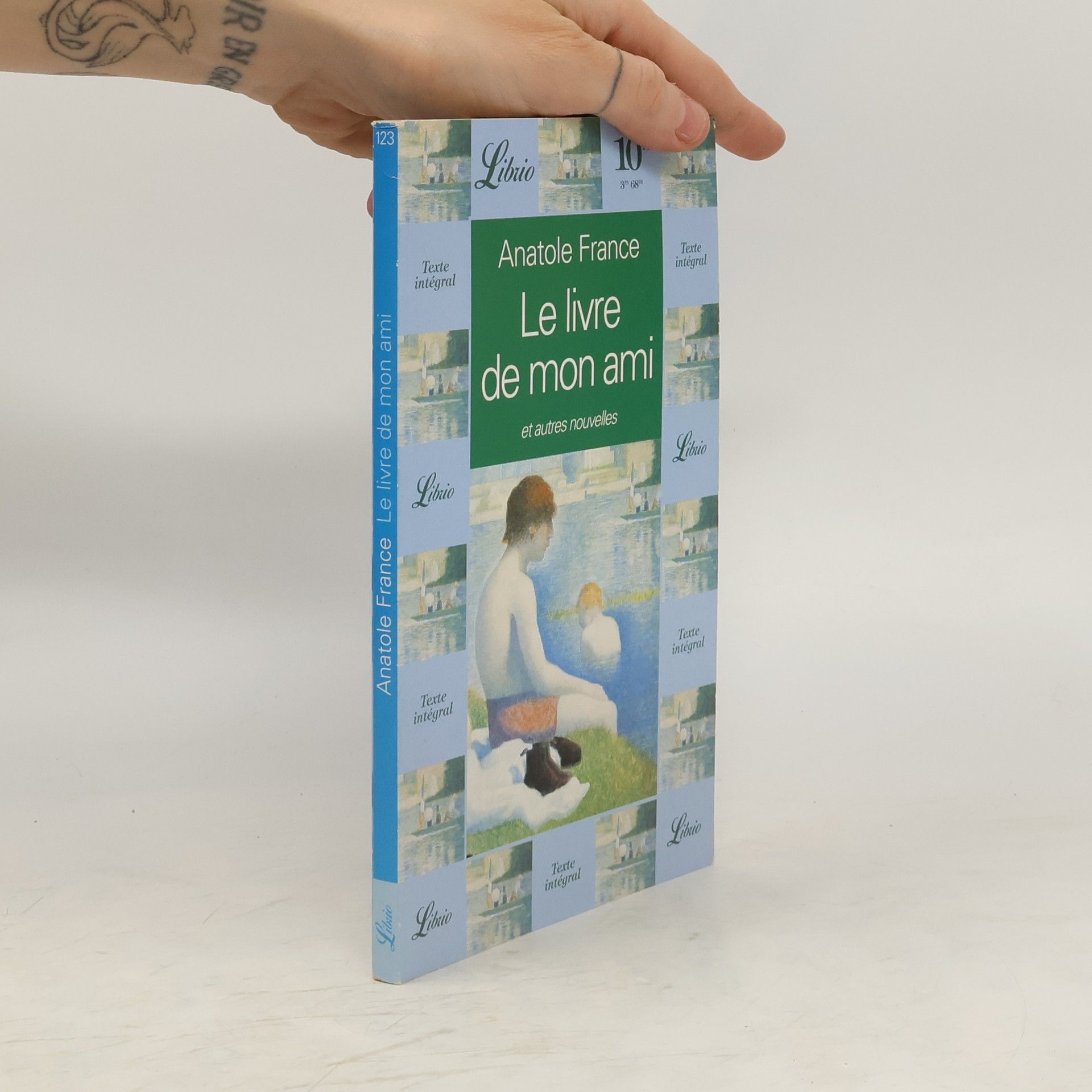 Anatole France Le livre de mon ami