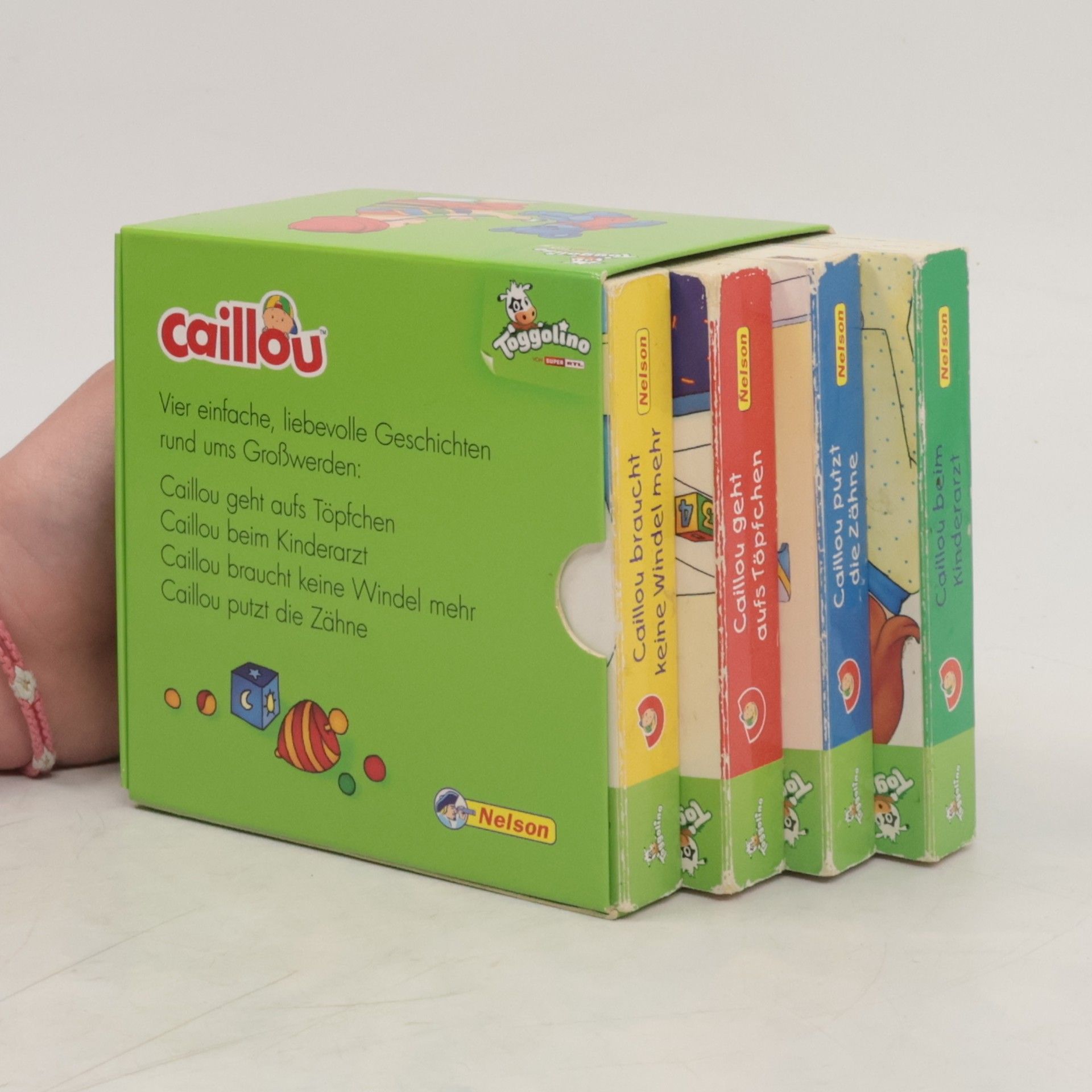 Joceline Sanschagrin Caillou: Vorlesebücher zum Großwerden
