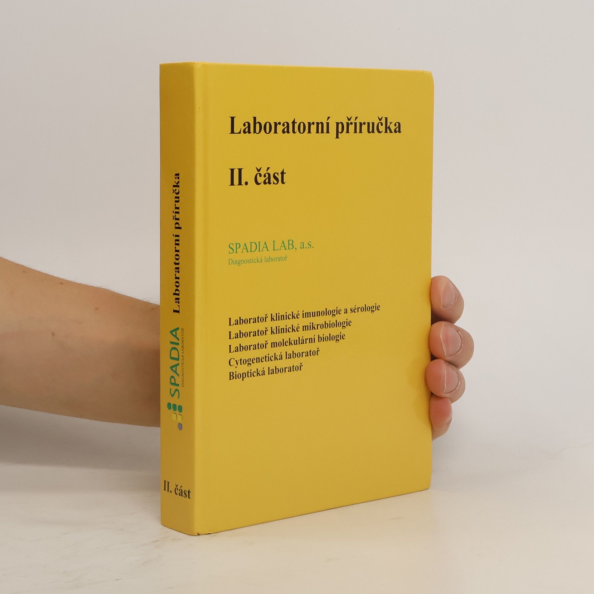 Autorenkollektiv Laboratorní příručka II. část