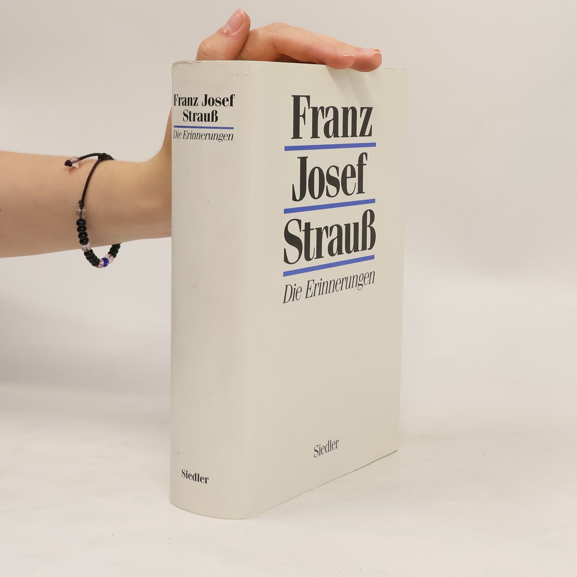 Franz Josef Strauß Die Erinnerungen