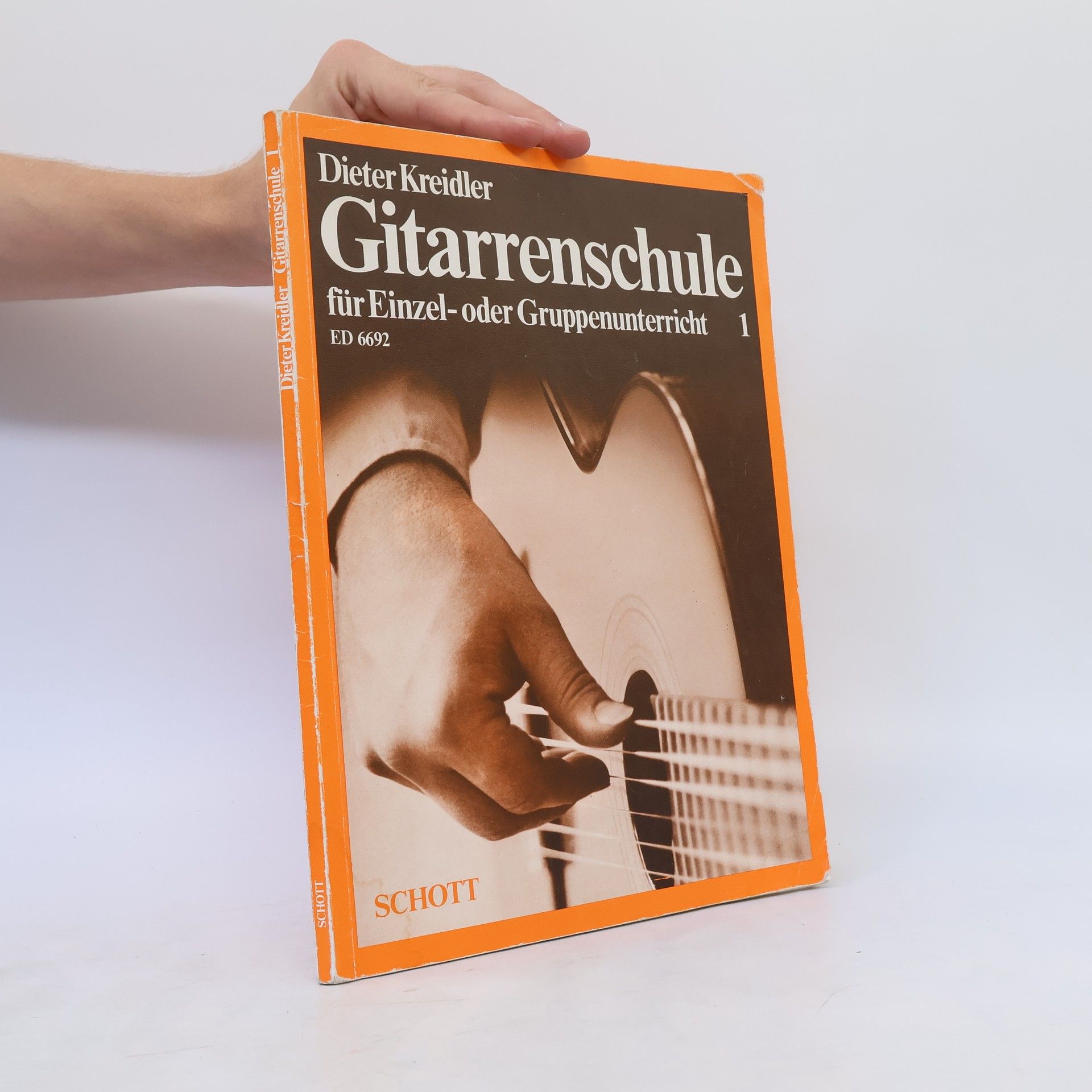 Dieter Kreidler Gitarrenschule für den Einzel- oder Gruppenunterricht 1