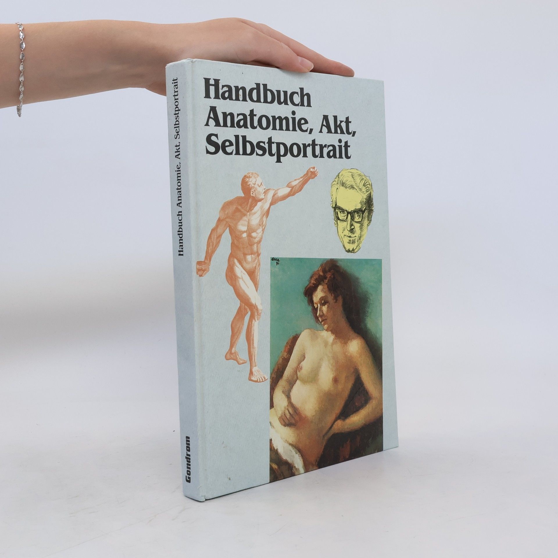 José María Parramón Handbuch Anatomie, Akt, Selbstportrait