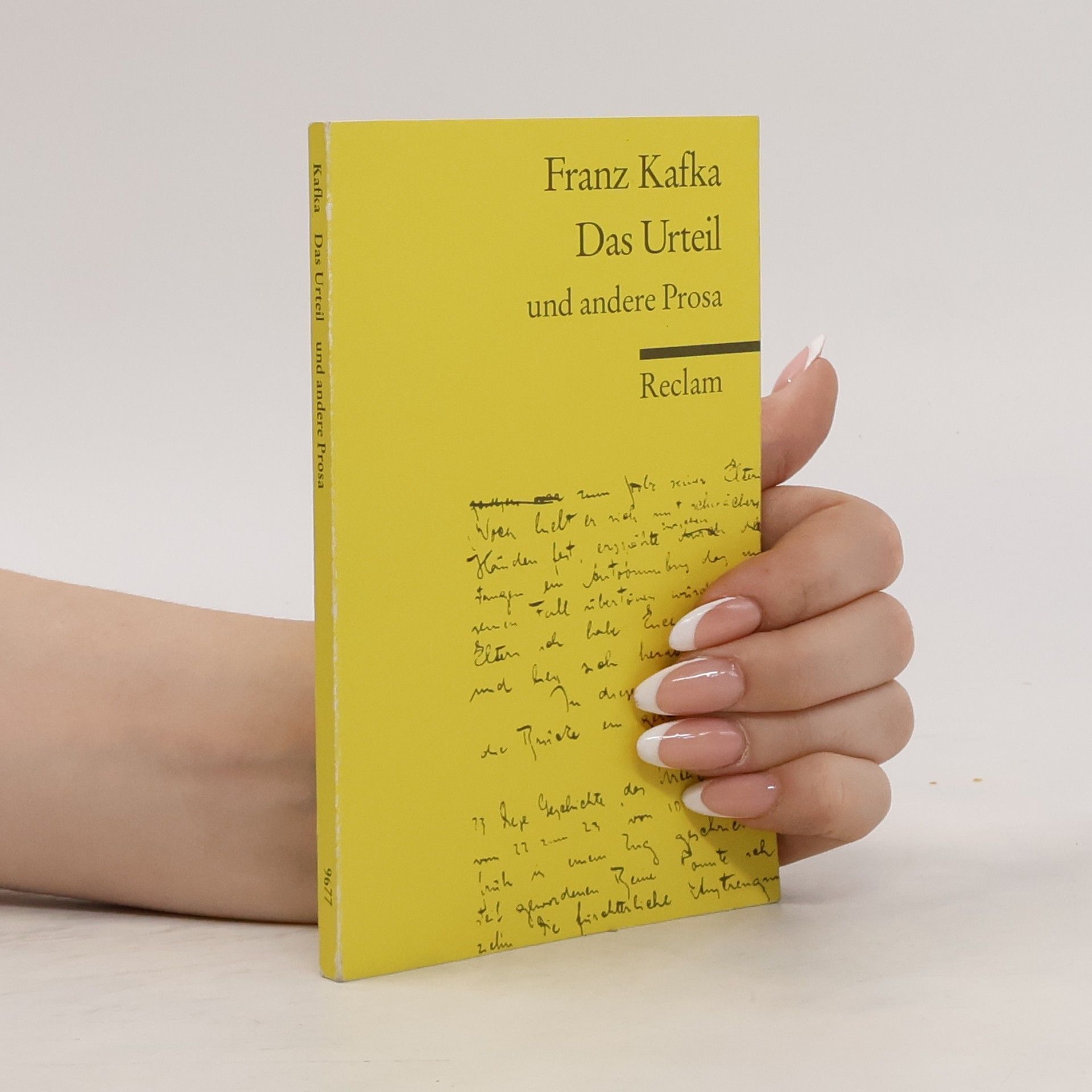 Franz Kafka Das Urteil Das Urteil und andere Prosa