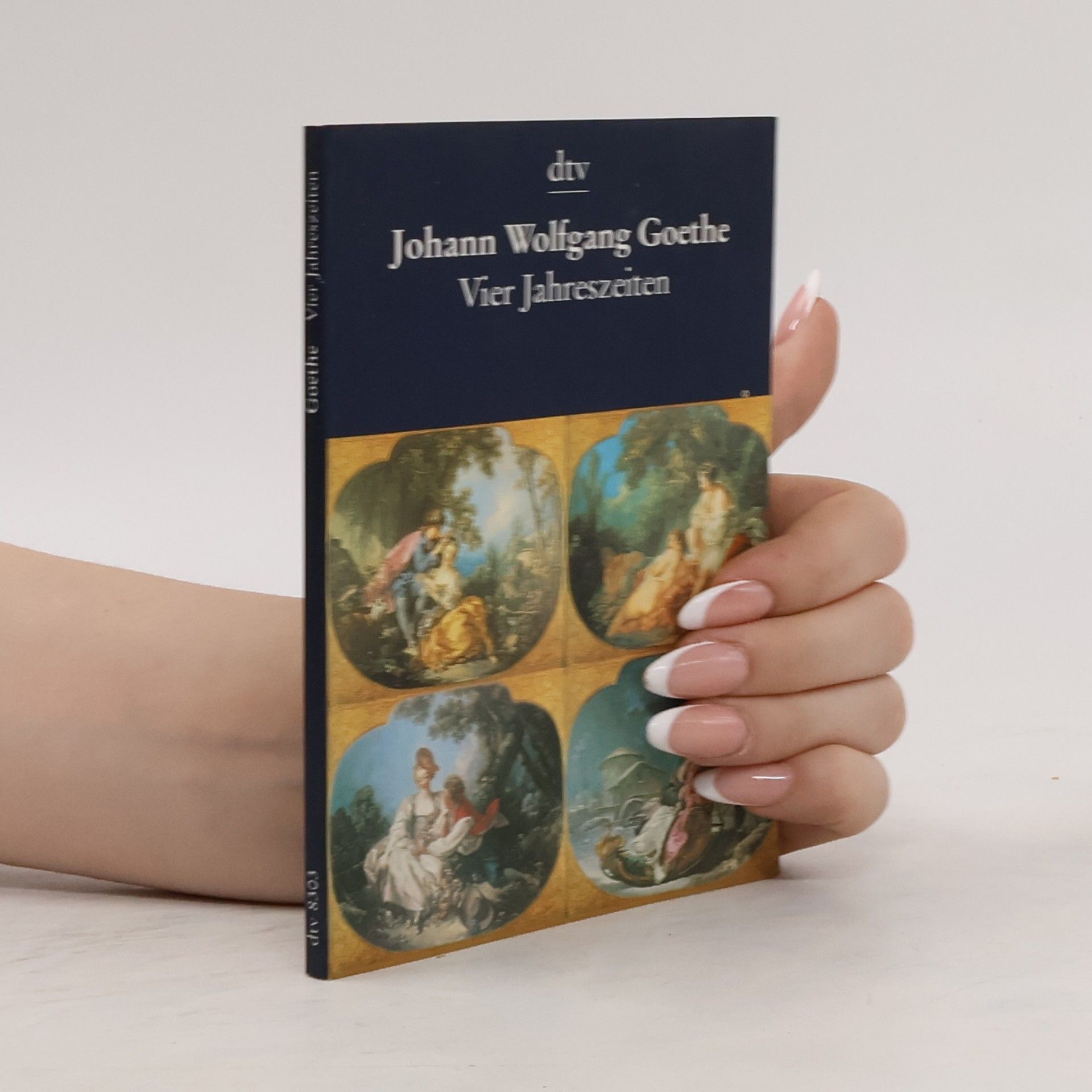Johann Wolfgang von Goethe Vier Jahreszeiten. 5 Expl. a DM 3.50. Gedichte.