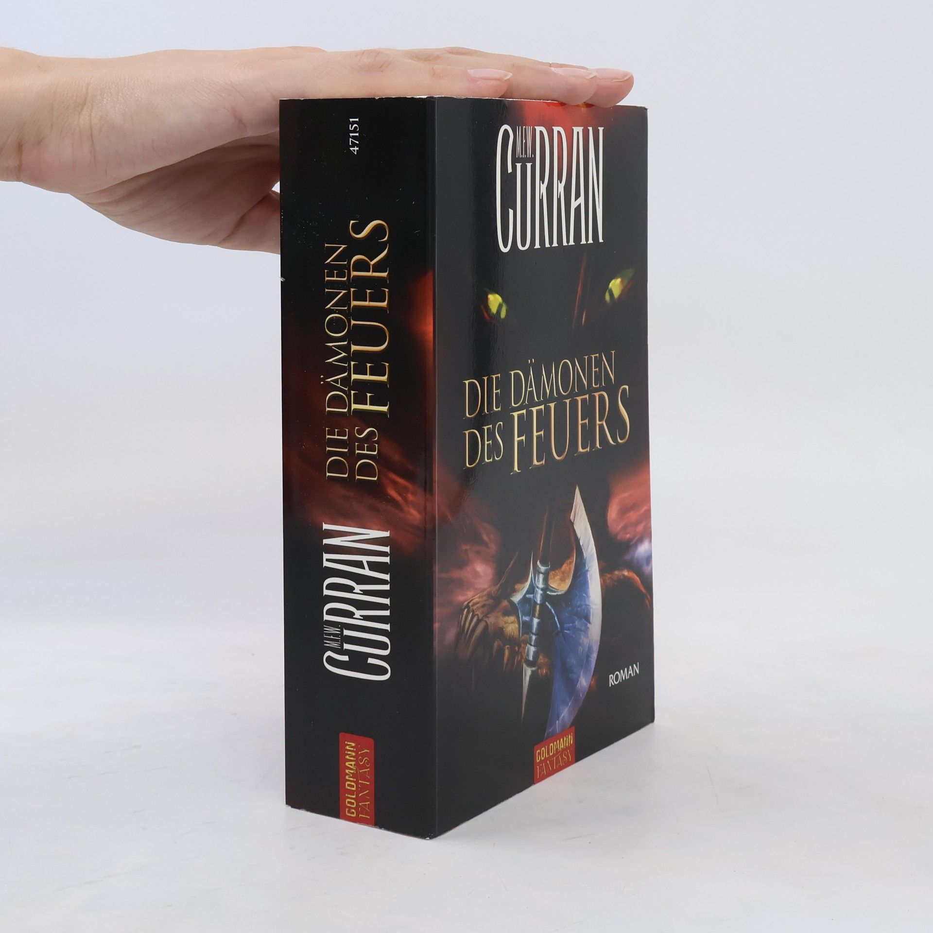 M F Curran Die Dämonen des Feuers. Roman