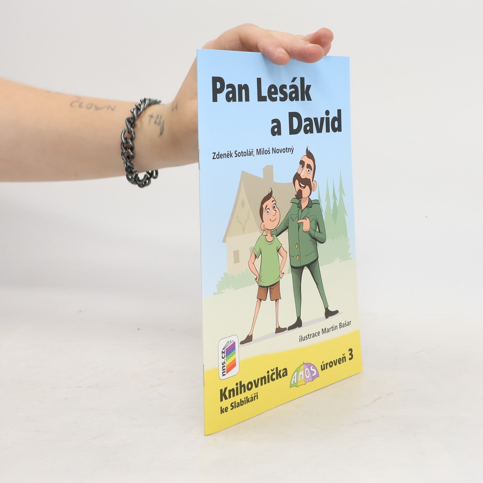 Sotolář Zdeněk Pan Lesák a David (Knihovnička ke Slabikáři AMOS)