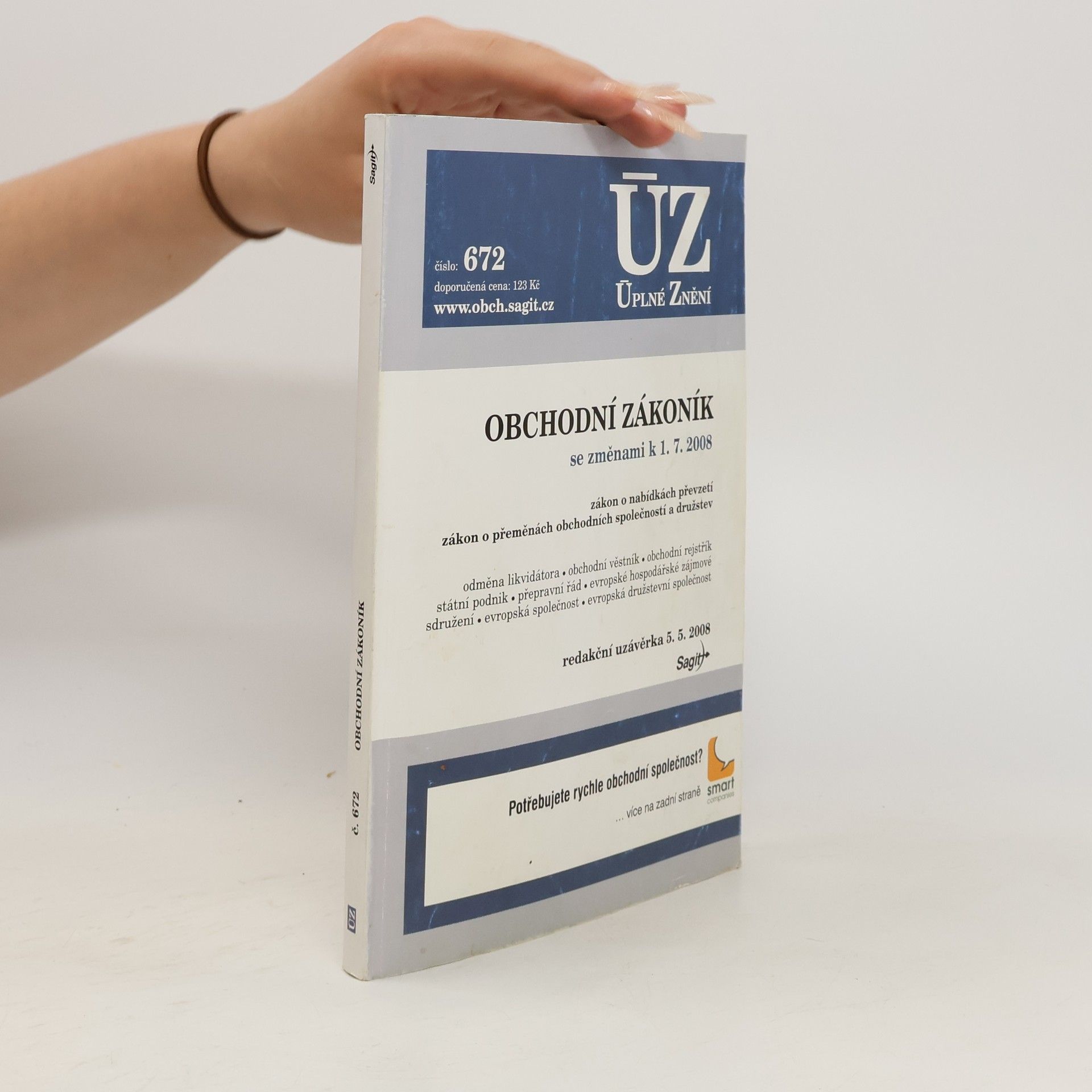 Autorenkollektiv Obchodní zákoník se změnami k 1.7.2008
