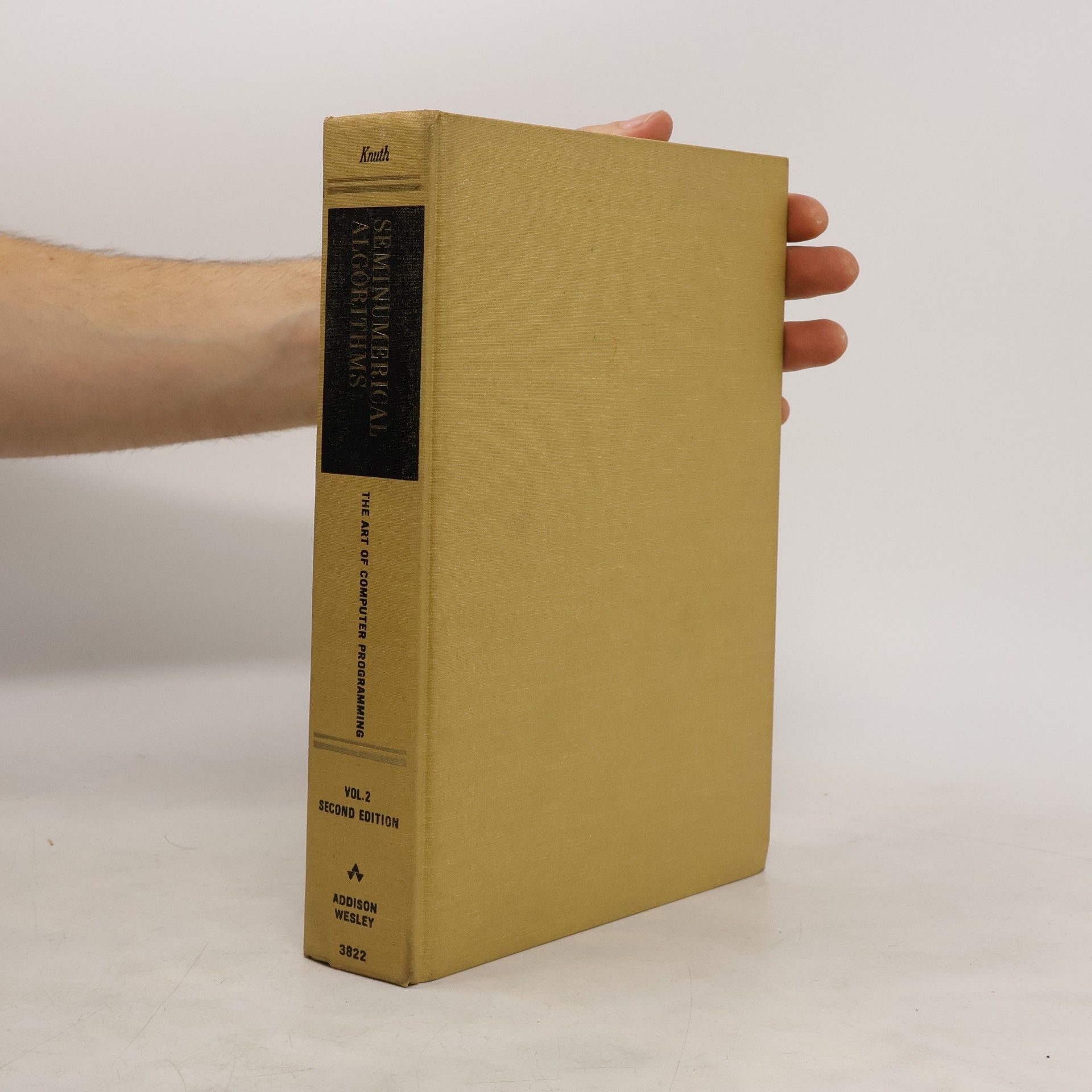 Donald Ervin Knuth The art of computer programming. Volume 2