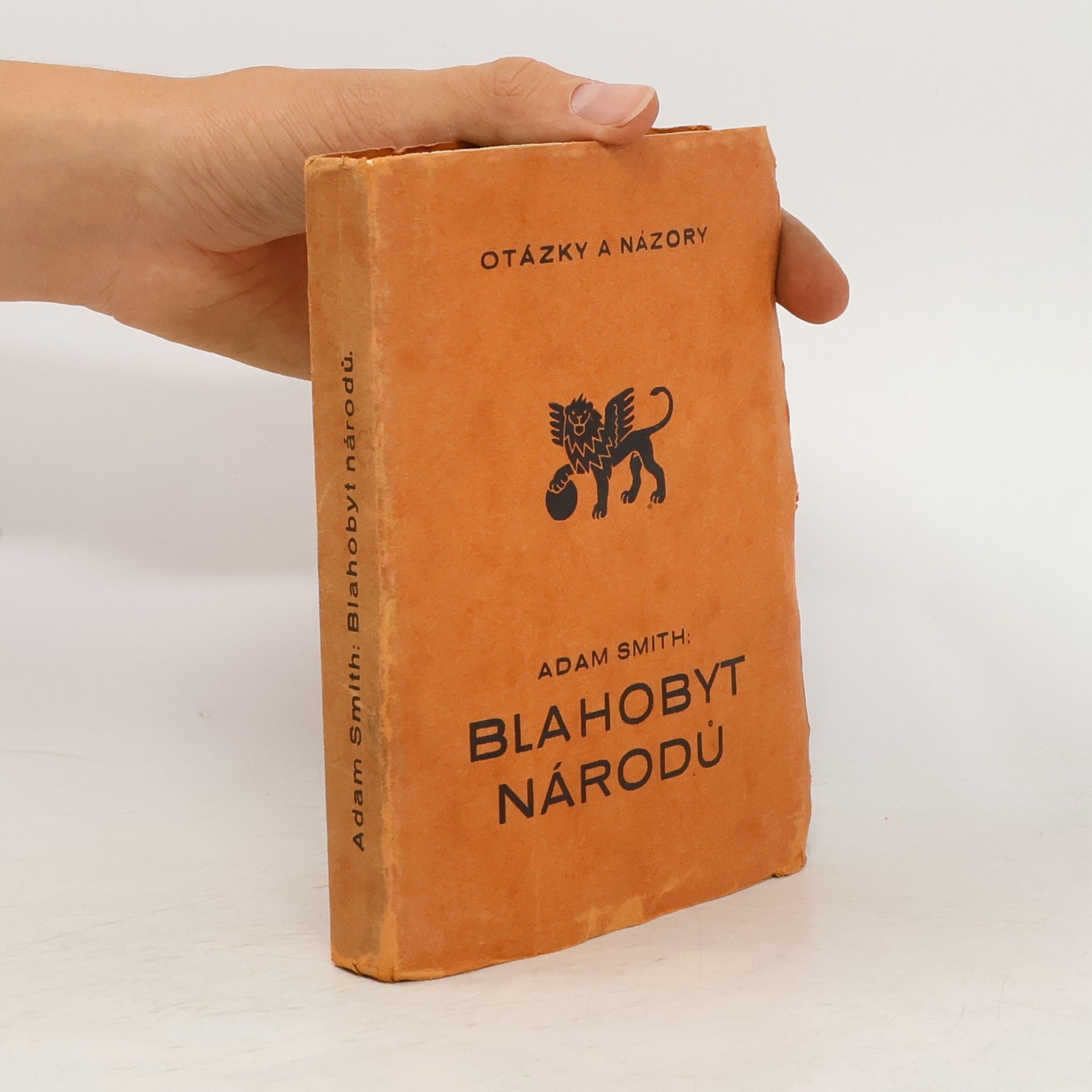 Adam Smith Blahobyt národů