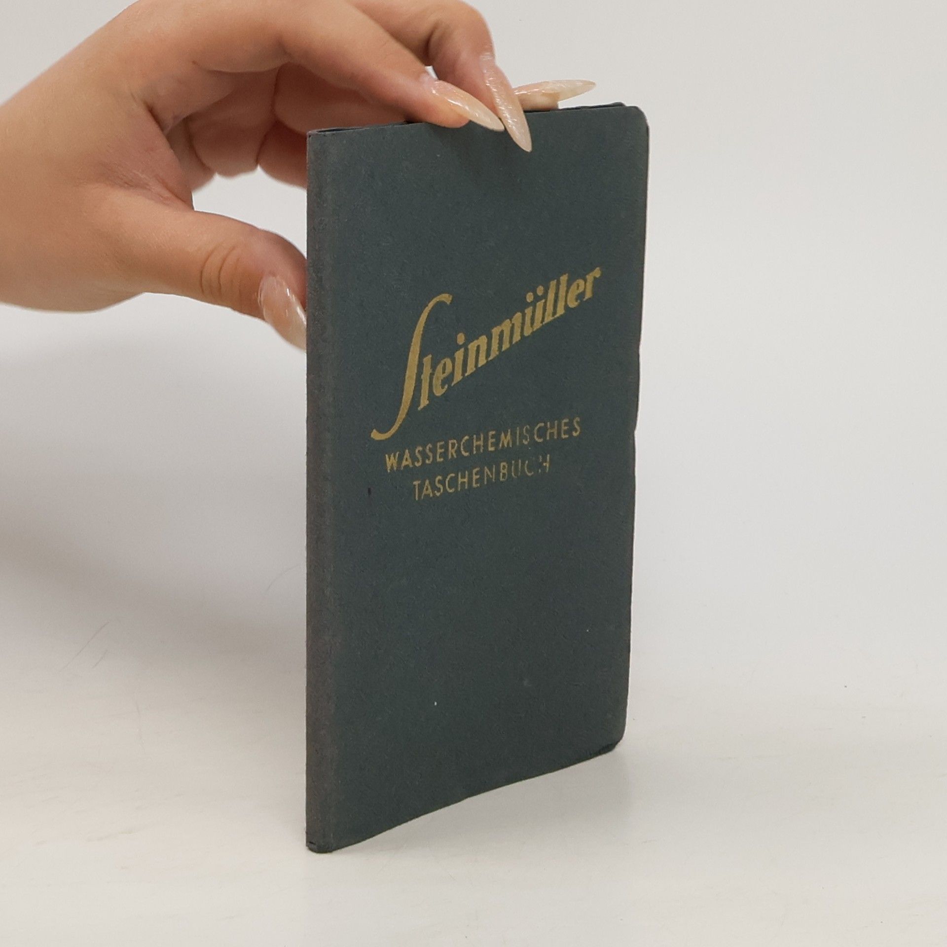 A. Volk Wasserchemisches Taschenbuch