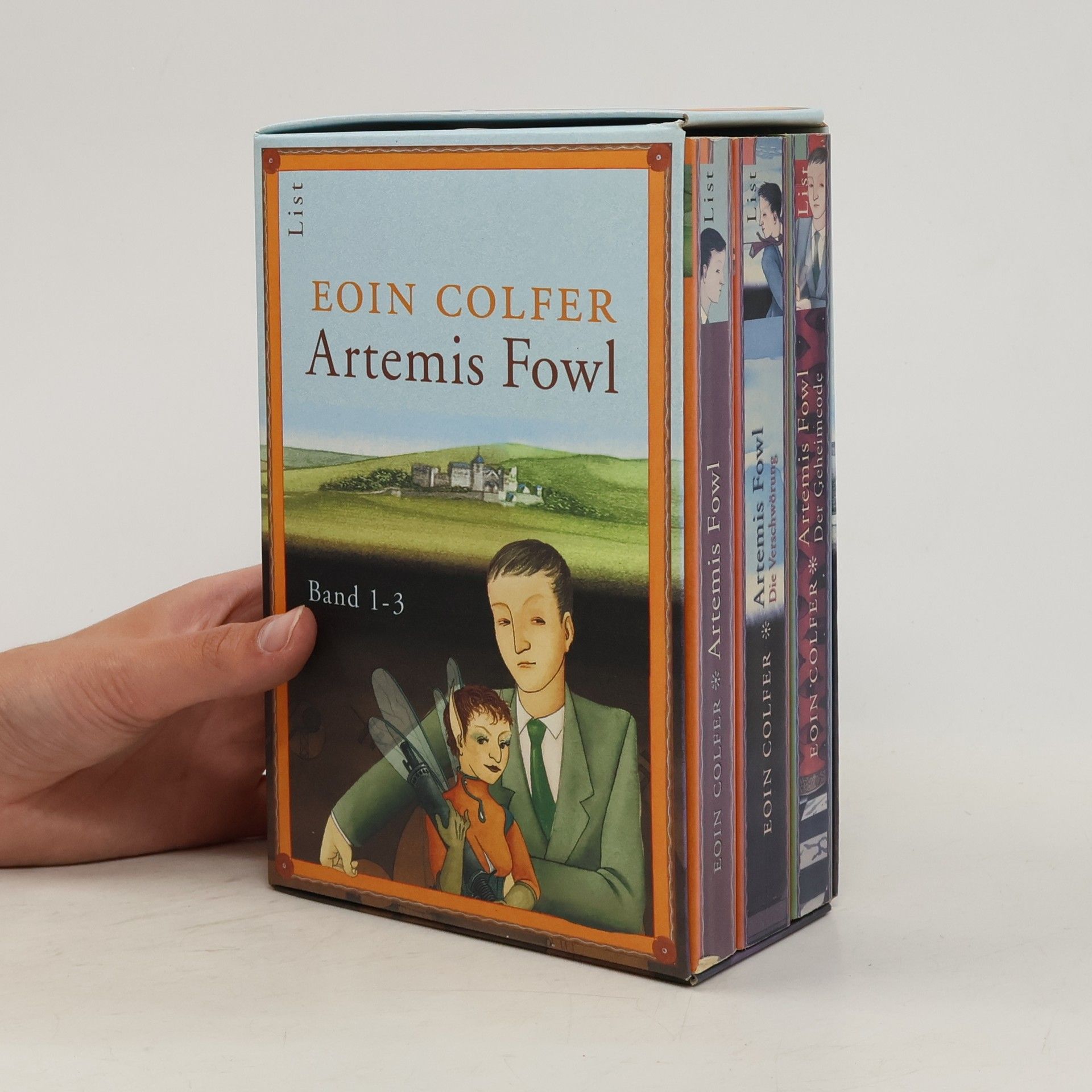 Eoin Colfer Artemis Fowl 1-3