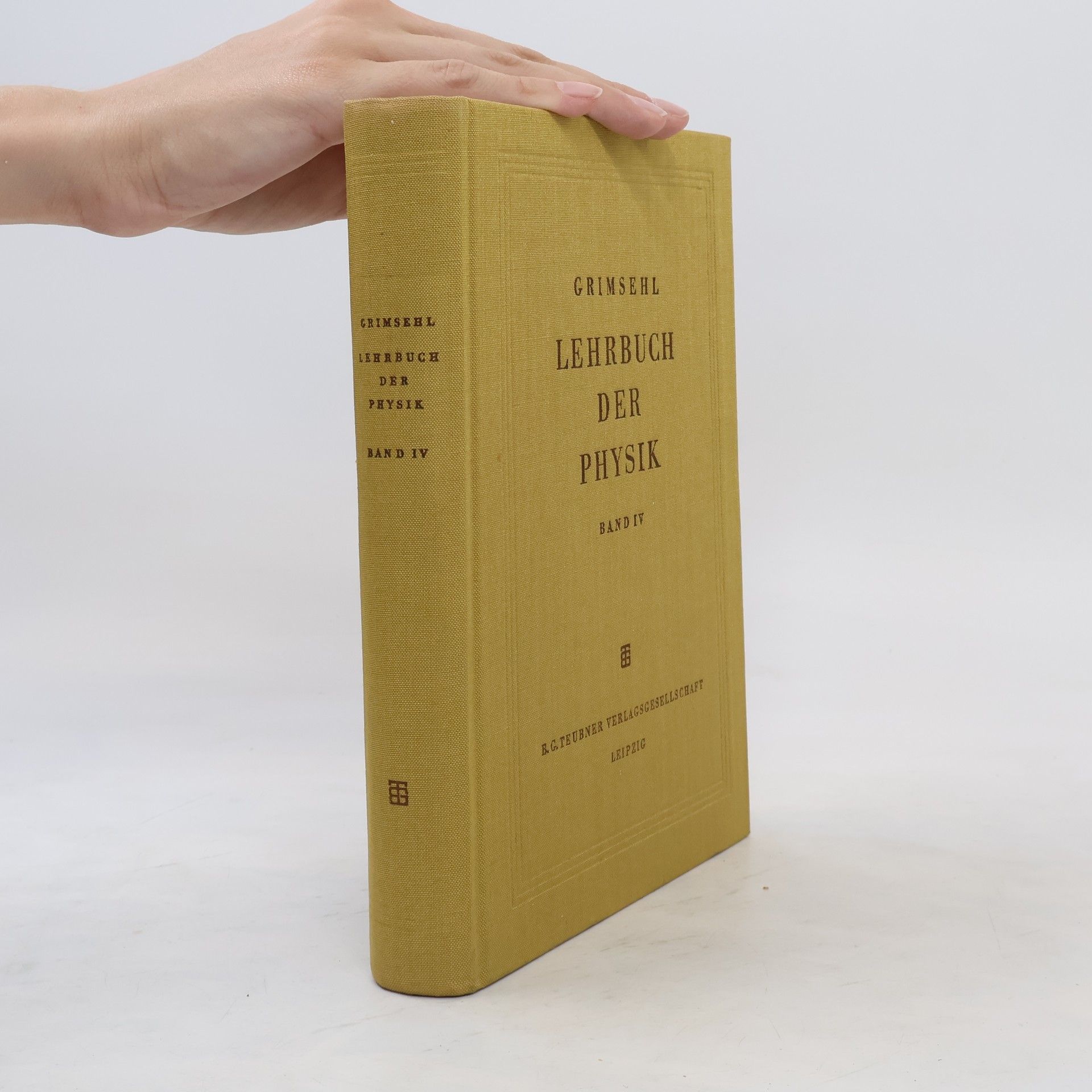 Collectif d'auteurs Lehrbuch der Physik IV
