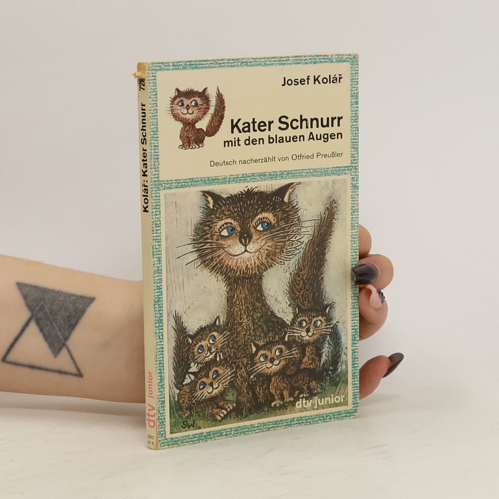 Josef Kolář Kater Schnurr mit den blauen Augen