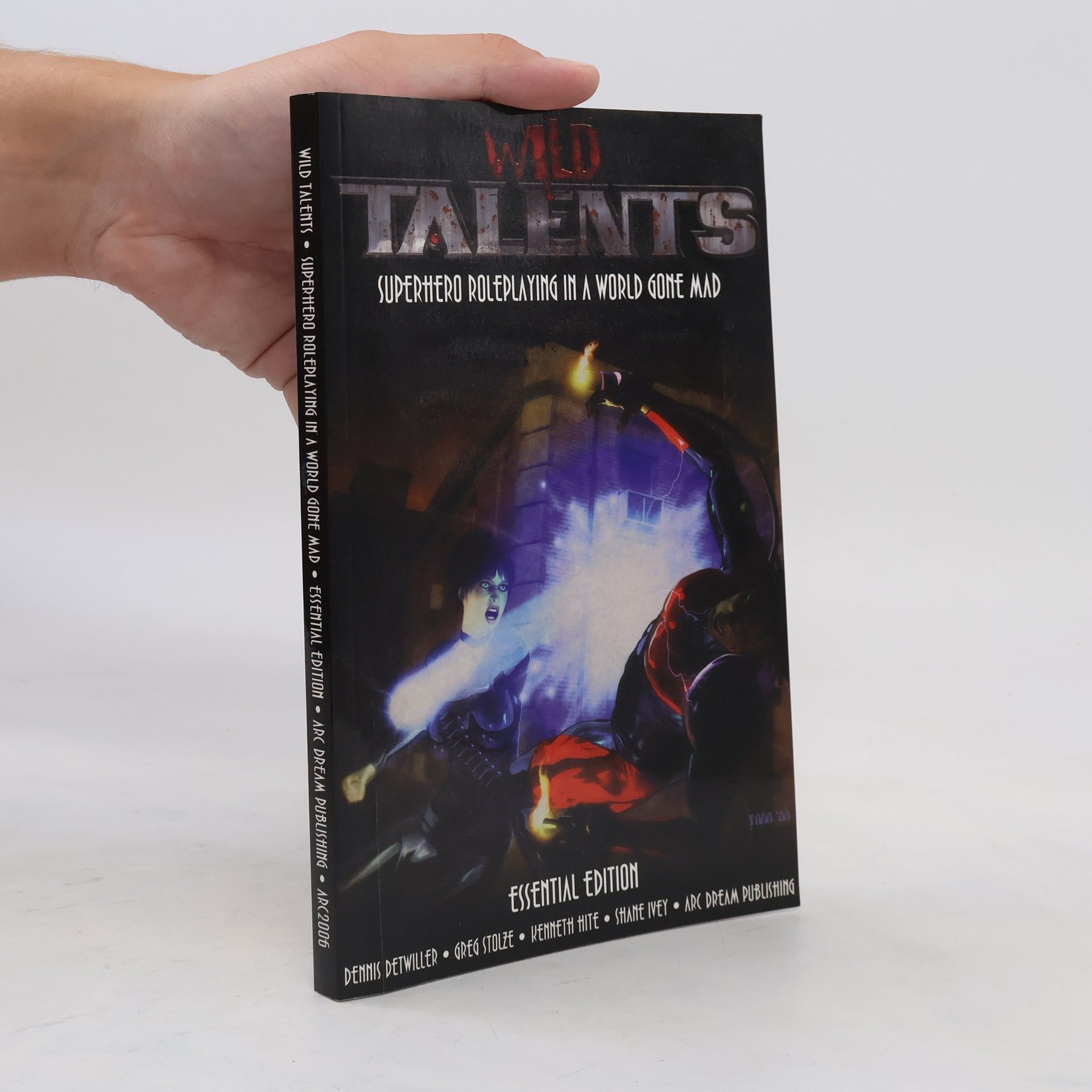 Dennis Detwiller Wild Talents Essential Edition