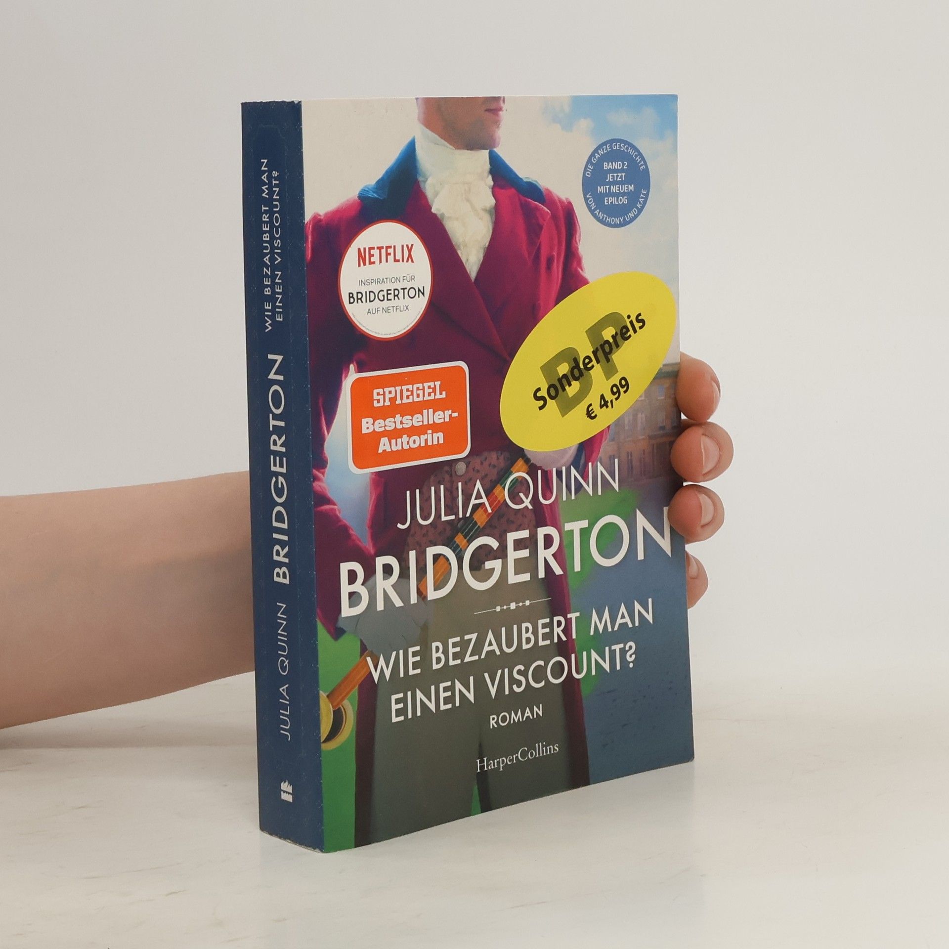 Julie Quinnová Bridgerton : Wie bezaubert man einen Viscount?