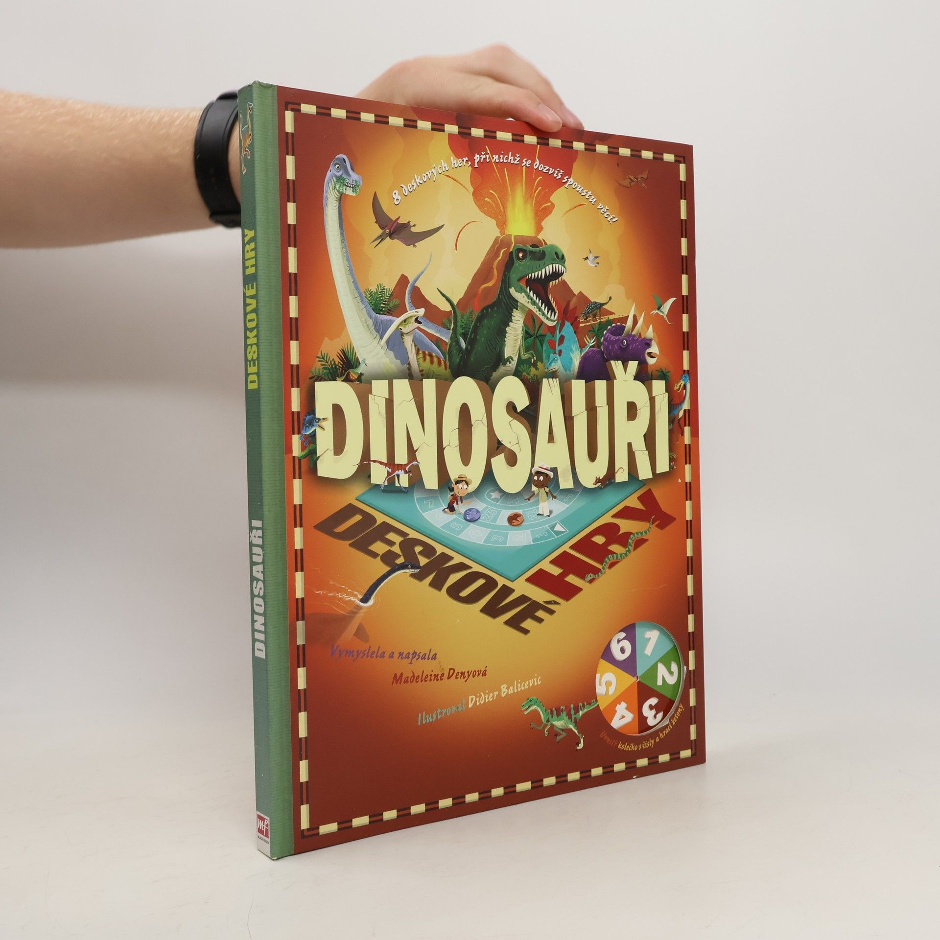 Madeleine Deny Dinosauři. 8 deskových her, při nichž se dozvíš spoustu věcí!