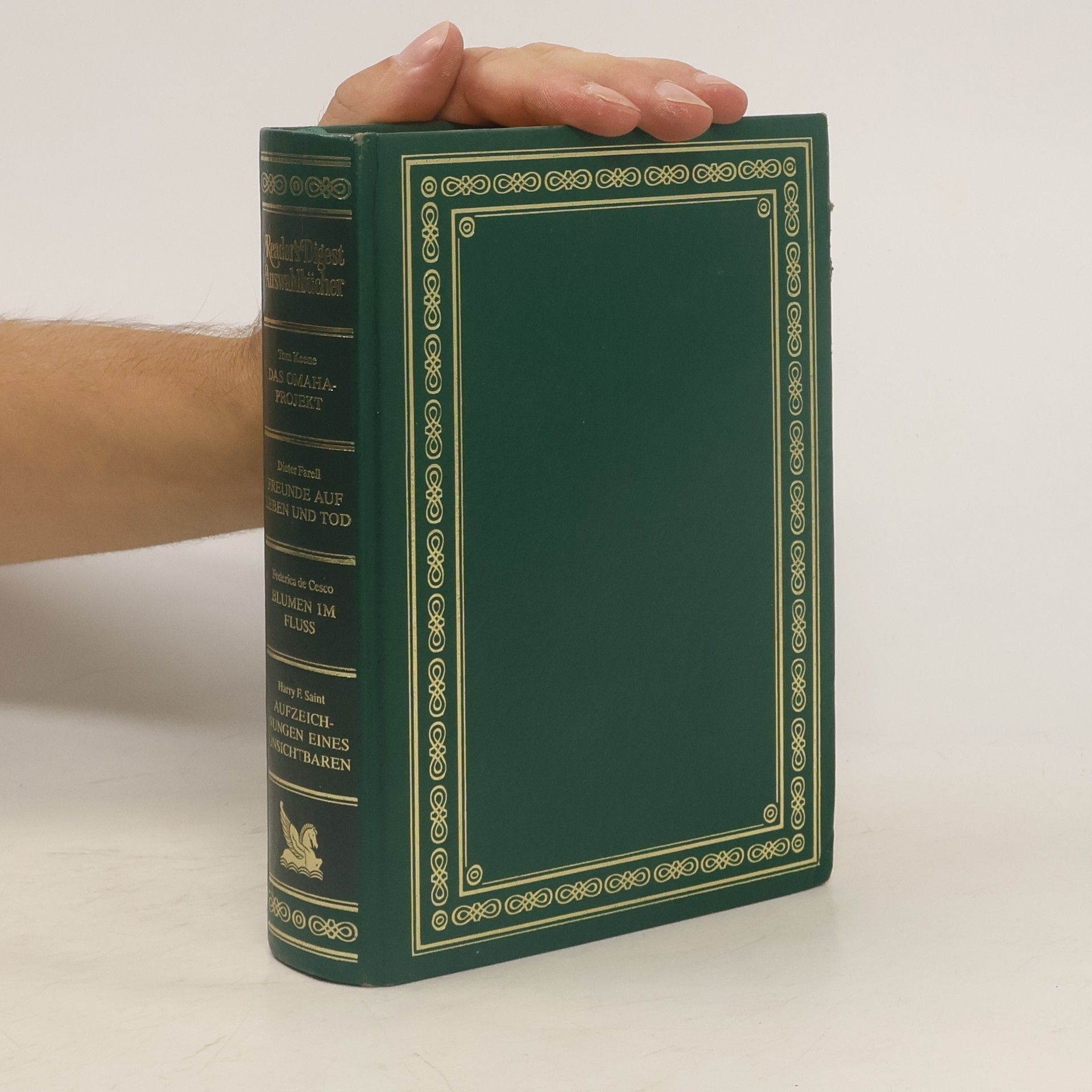 Tom Keene Reader's Digest Auswahlbücher. Das Omaha-Projekt, Freunde auf Leben und Tod, Blumen im Fluss, Aufzeichnungen eines Unsichtbaren