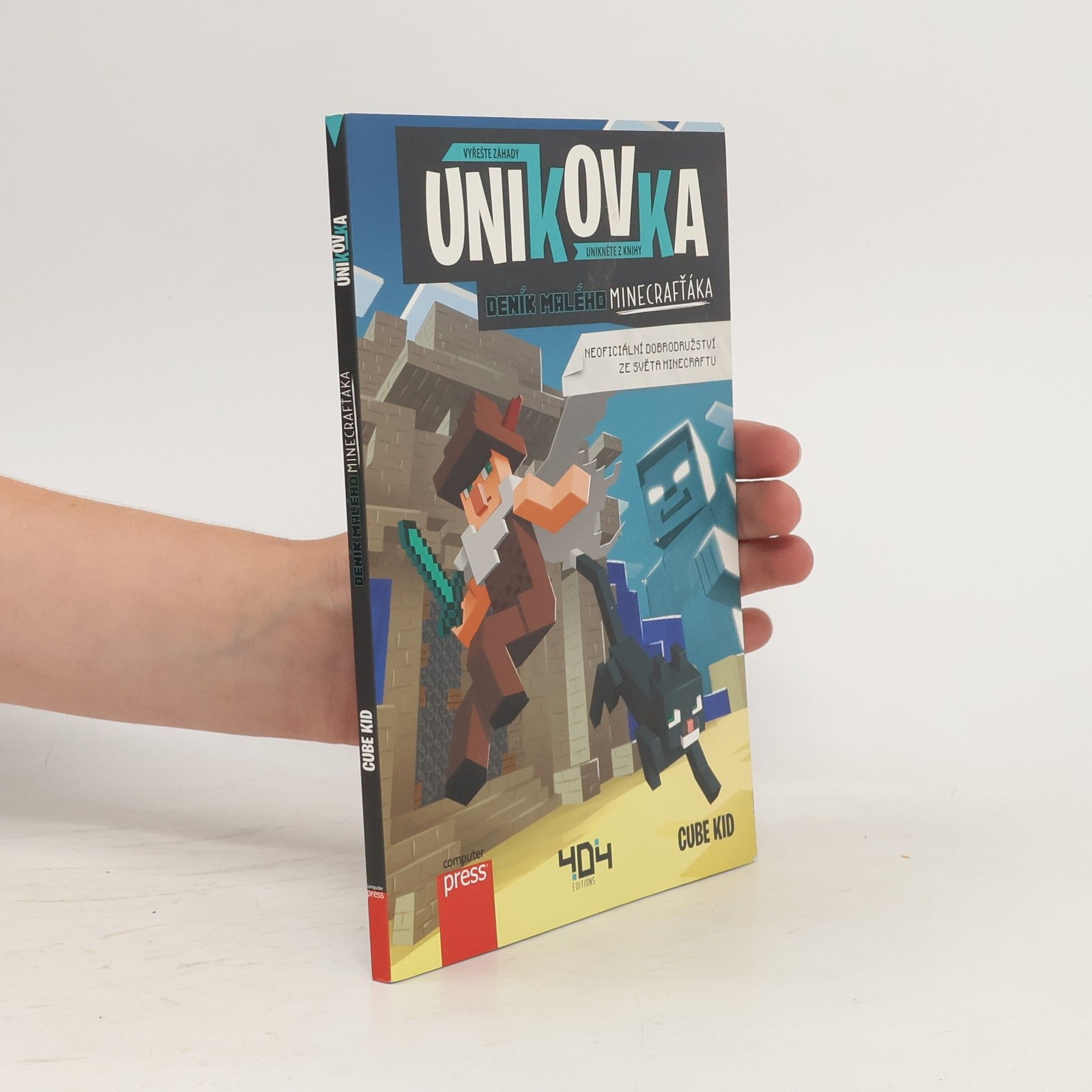 Cube Kid Deník malého minecrafťáka - únikovka