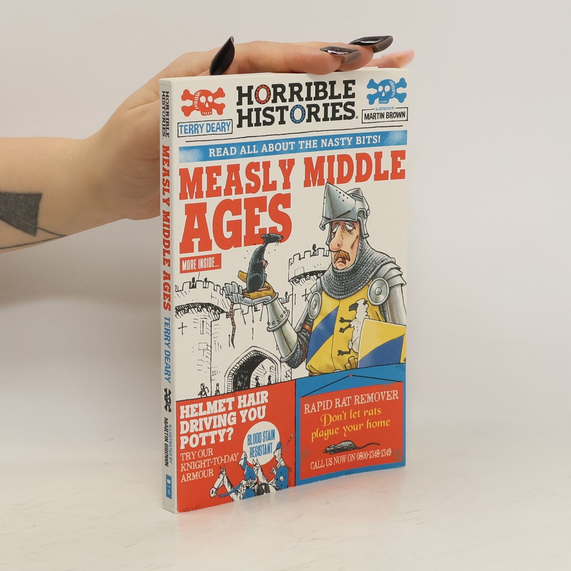 Terry Deary Measly Middle Ages (newspaper edition)