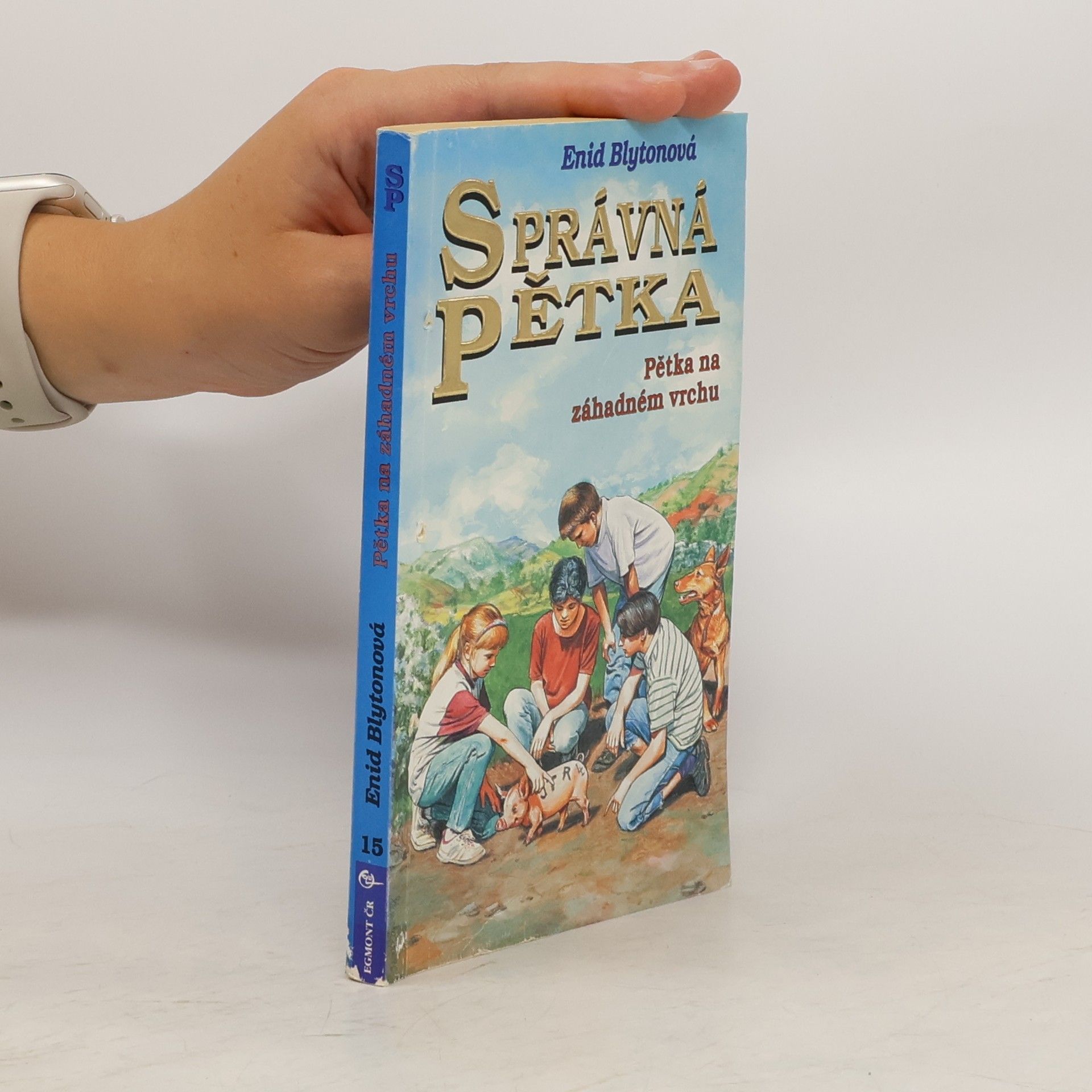 Enid Blyton Správná pětka: Pětka na záhadném vrchu