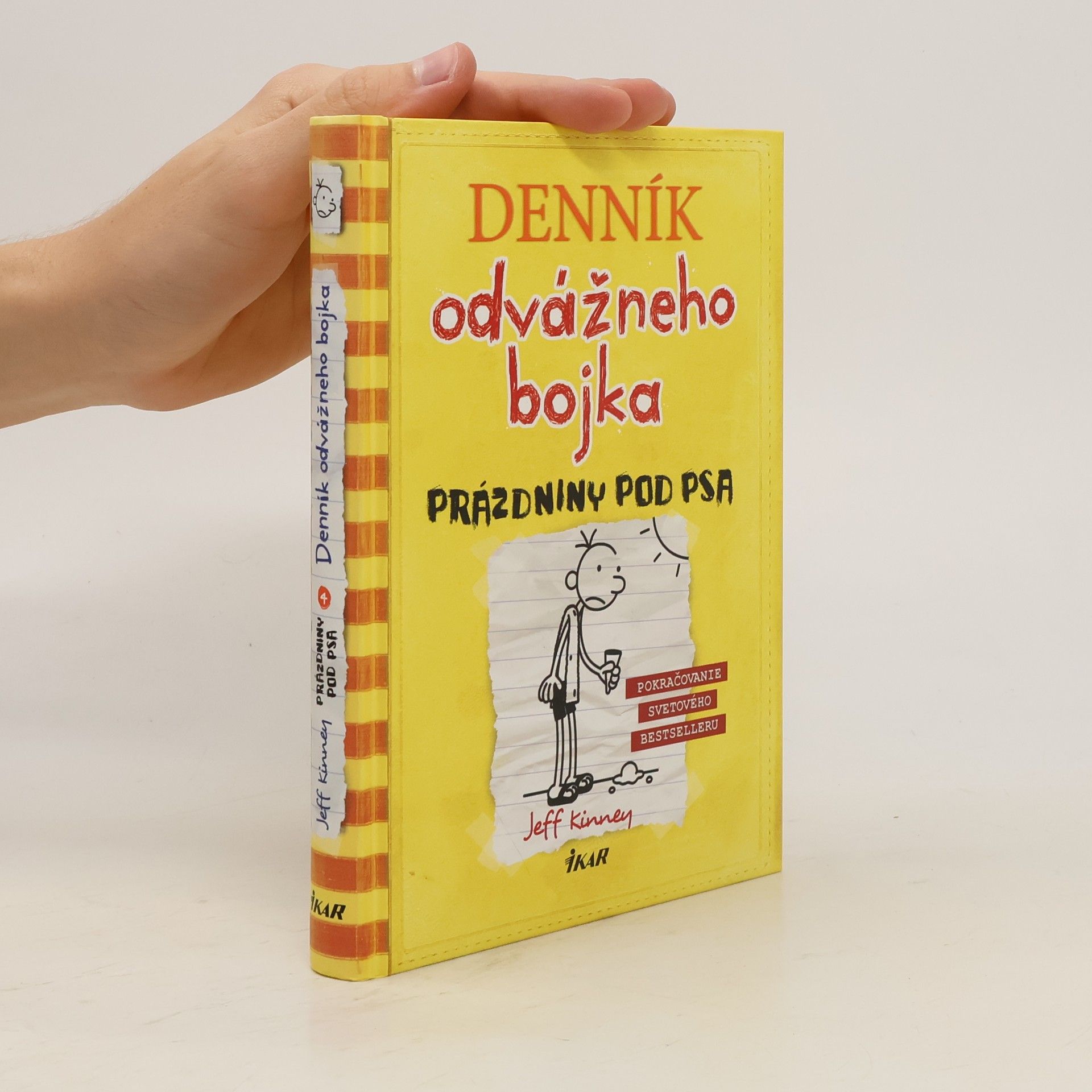 Jeff Kinney Denník odvážneho bojka 4: Prázdniny pod psa