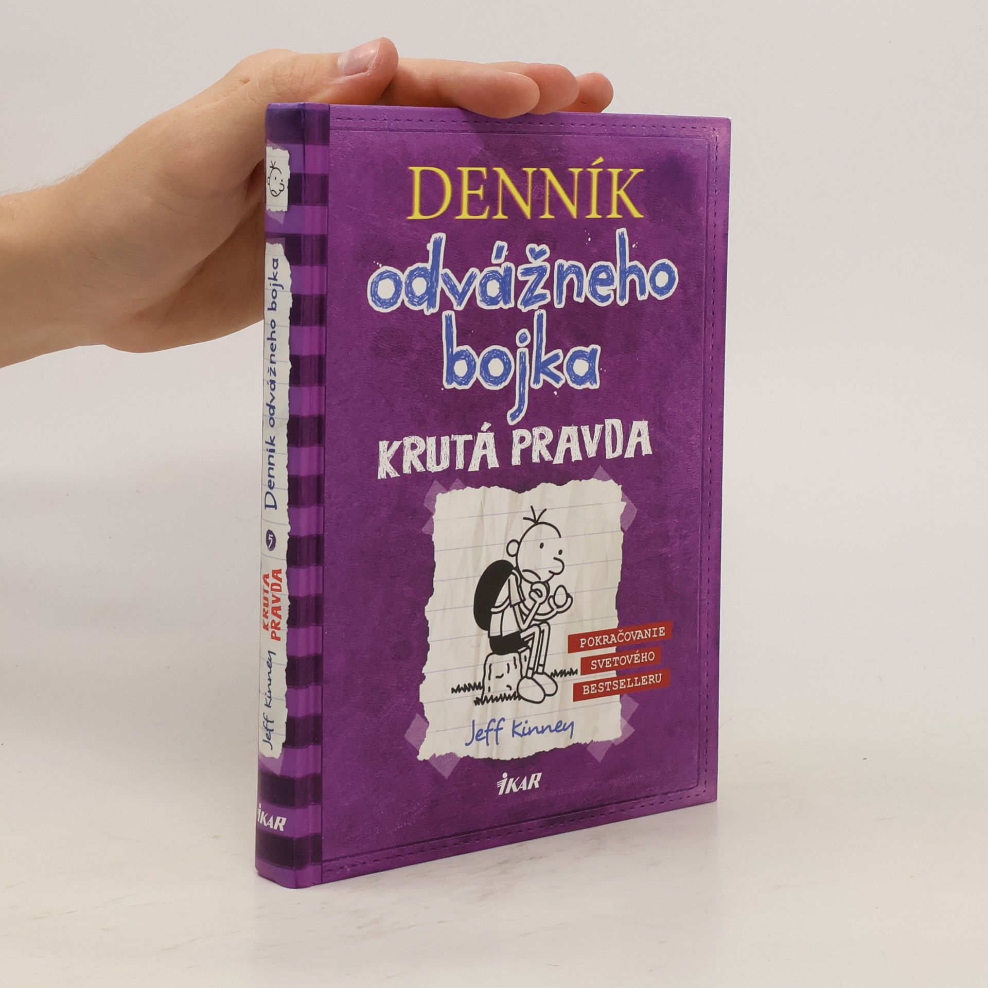 Jeff Kinney Denník odvážneho bojka 5. Krutá pravda