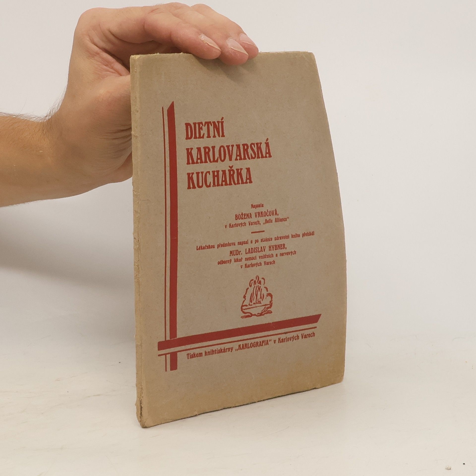 Božena Vrkočová Dietní karlovarská kuchařka