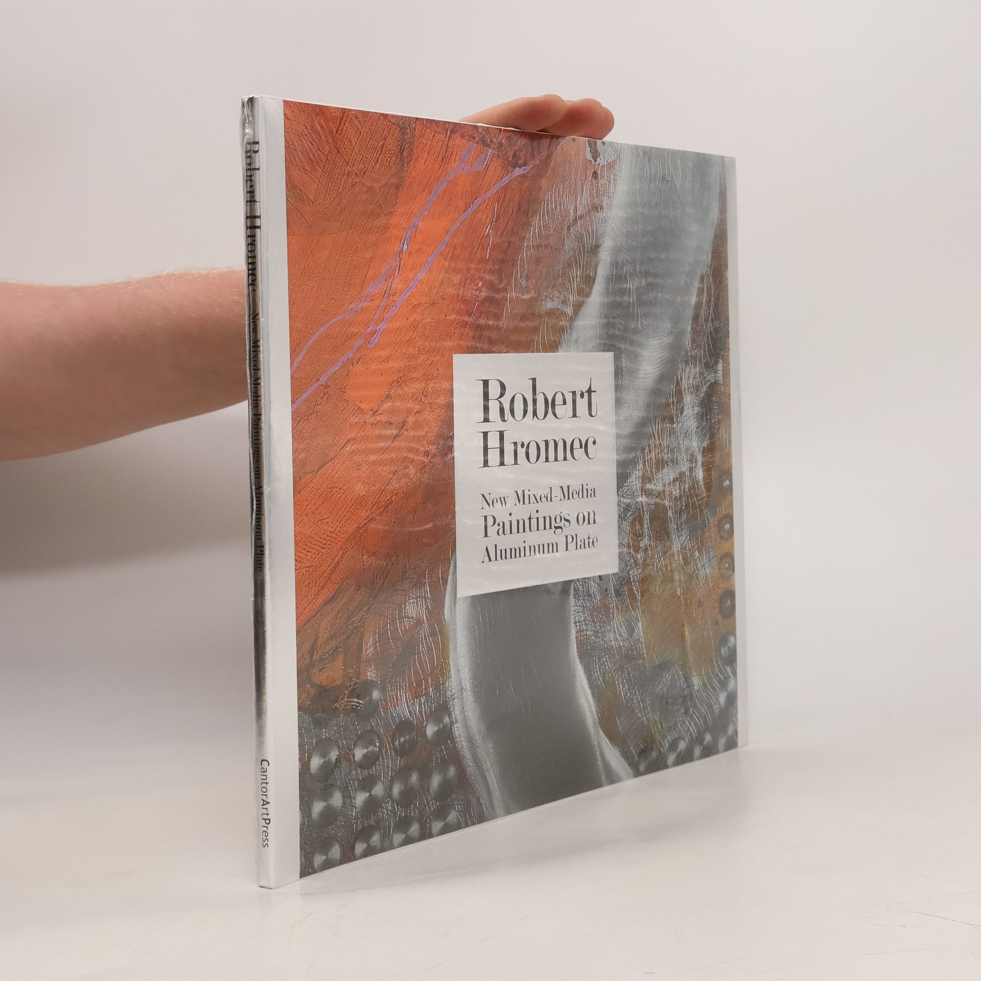 Ivan Jancár Robert Hromec. New Mixed-Media Paintings on Aluminum Plate.