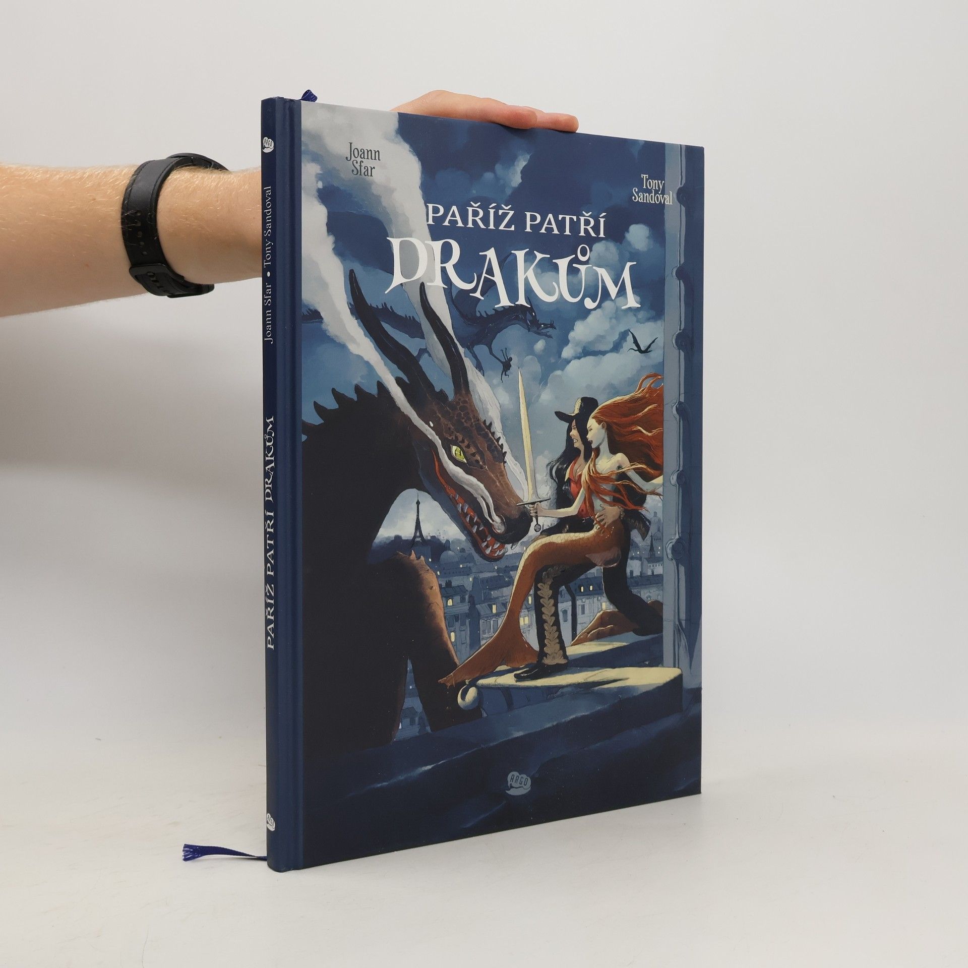 Joann Sfar Paříž patří drakům