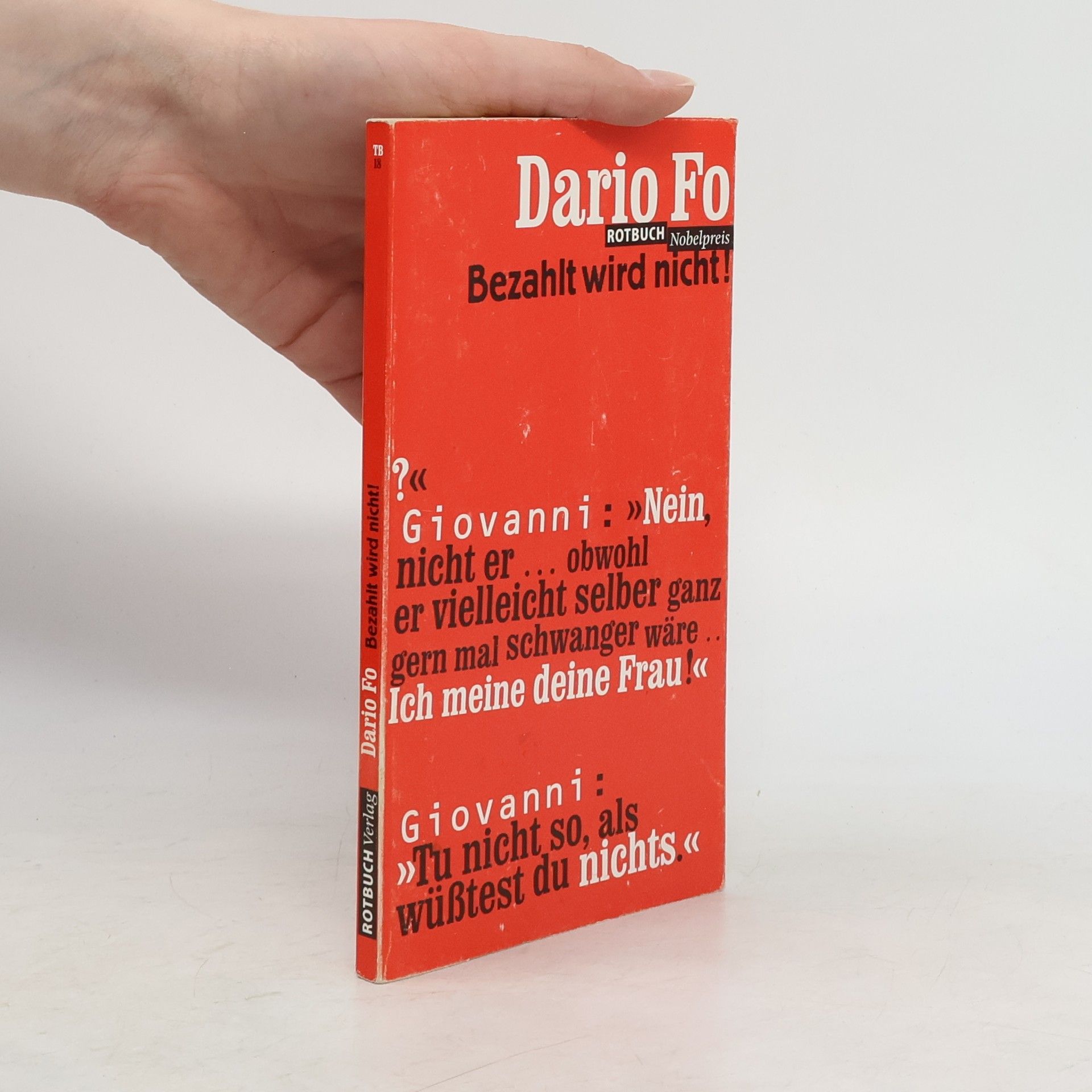 Dario Fo Bezahlt wird nicht!
