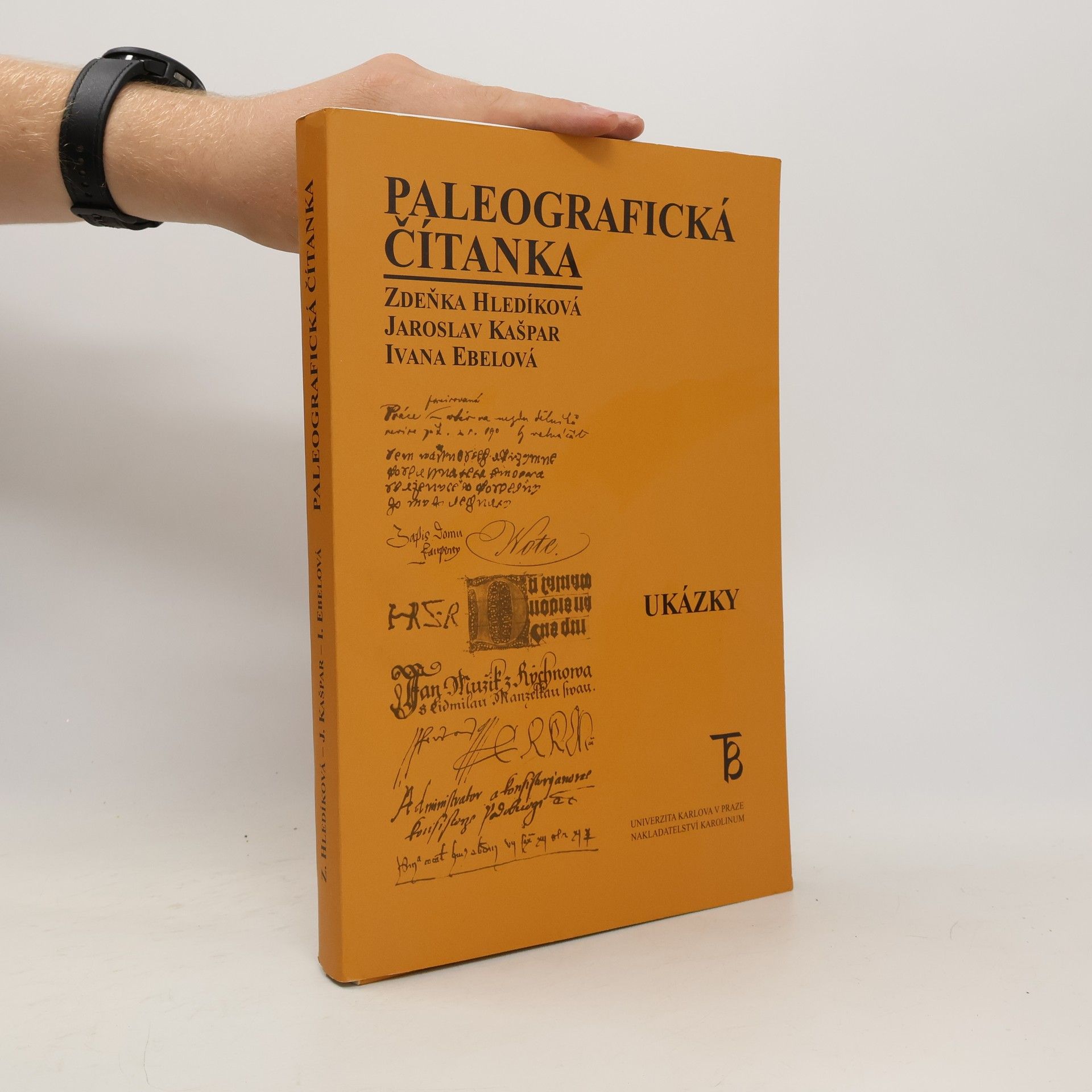 Jaroslav Kašpar Paleografická čítanka. Ukázky