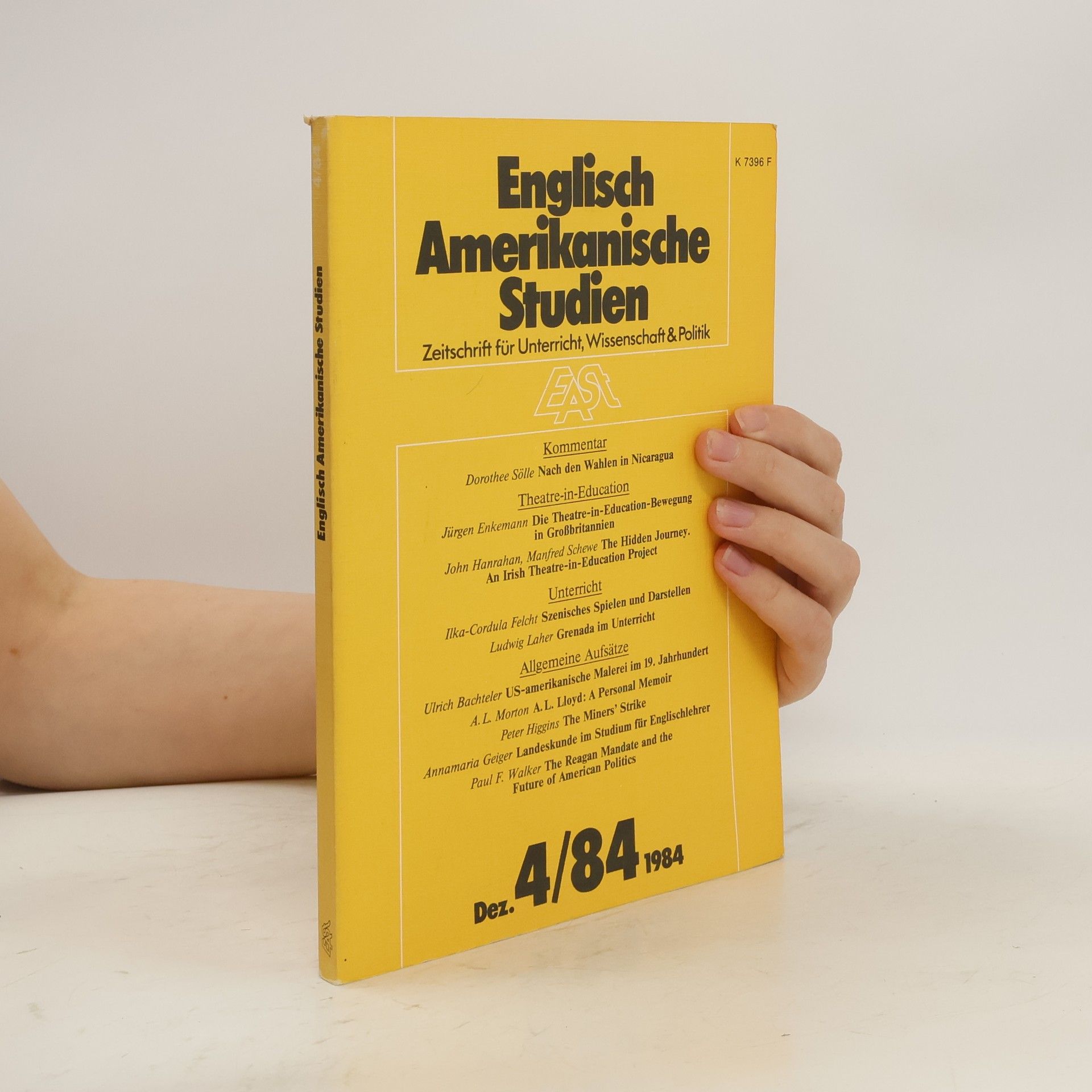 AA.VV. Englisch Amerikanische Studien 4/84