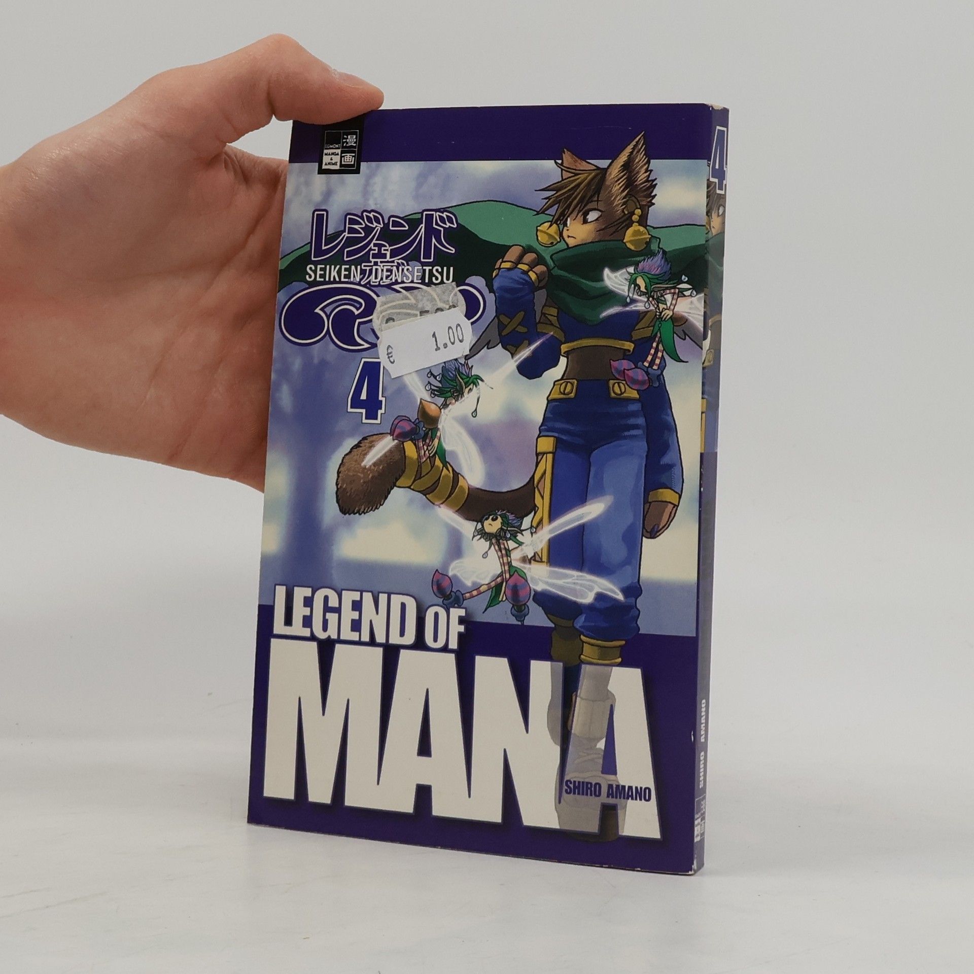 Shiro Amano Legend of Mana. Bd.4. Comic-Adaption zum Konsolenspiel 'Seiken Denetsu' .