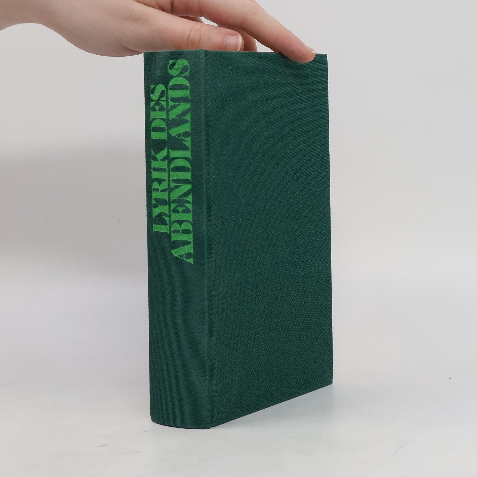 Hanser Verlag Lyrik des Abendlands