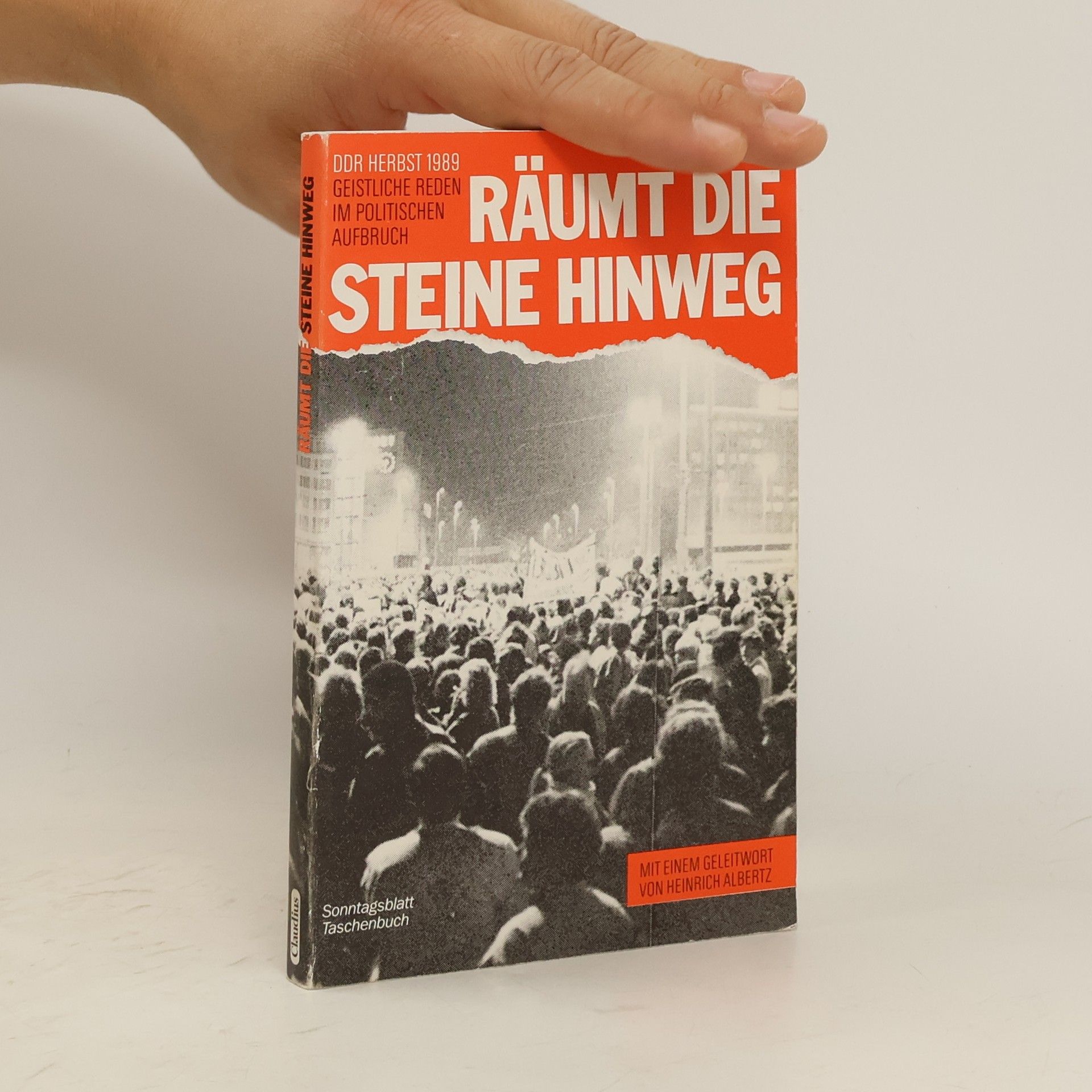 Andreas Ebert Räumt die Steine hinweg