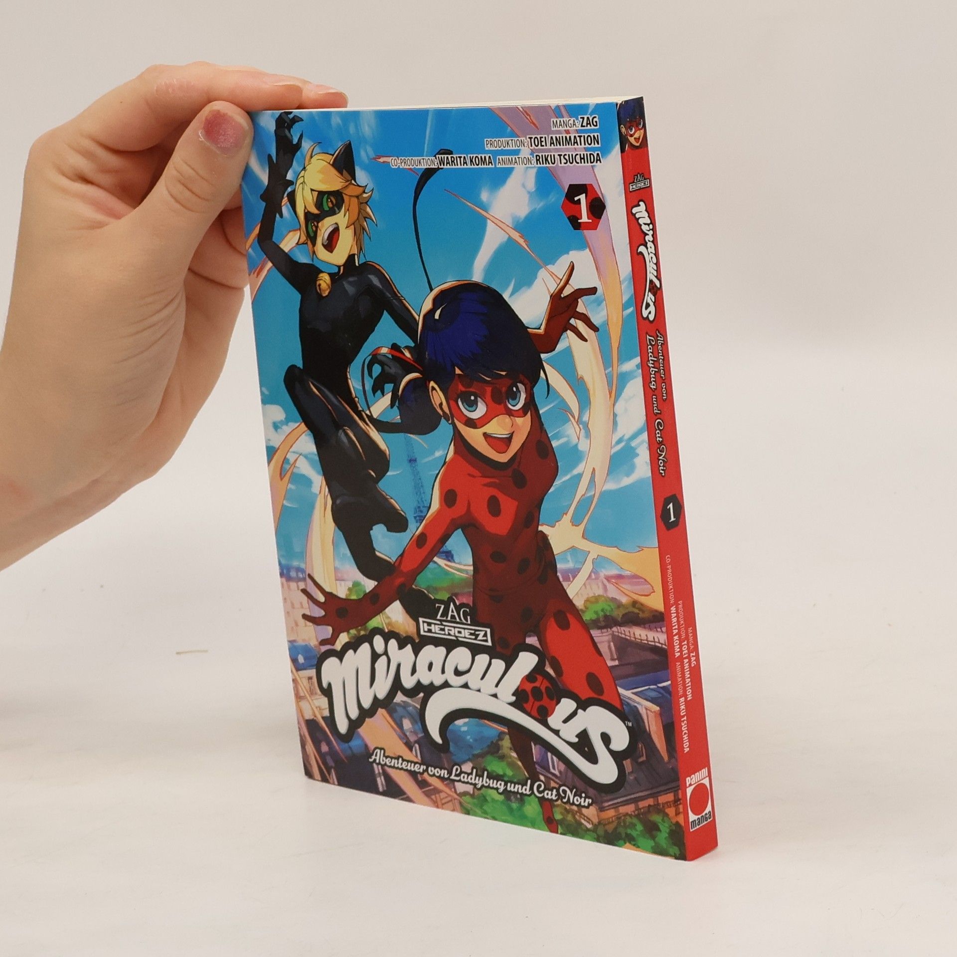 Koma Warita Miraculous - Die Abenteuer von Ladybug und Cat Noir