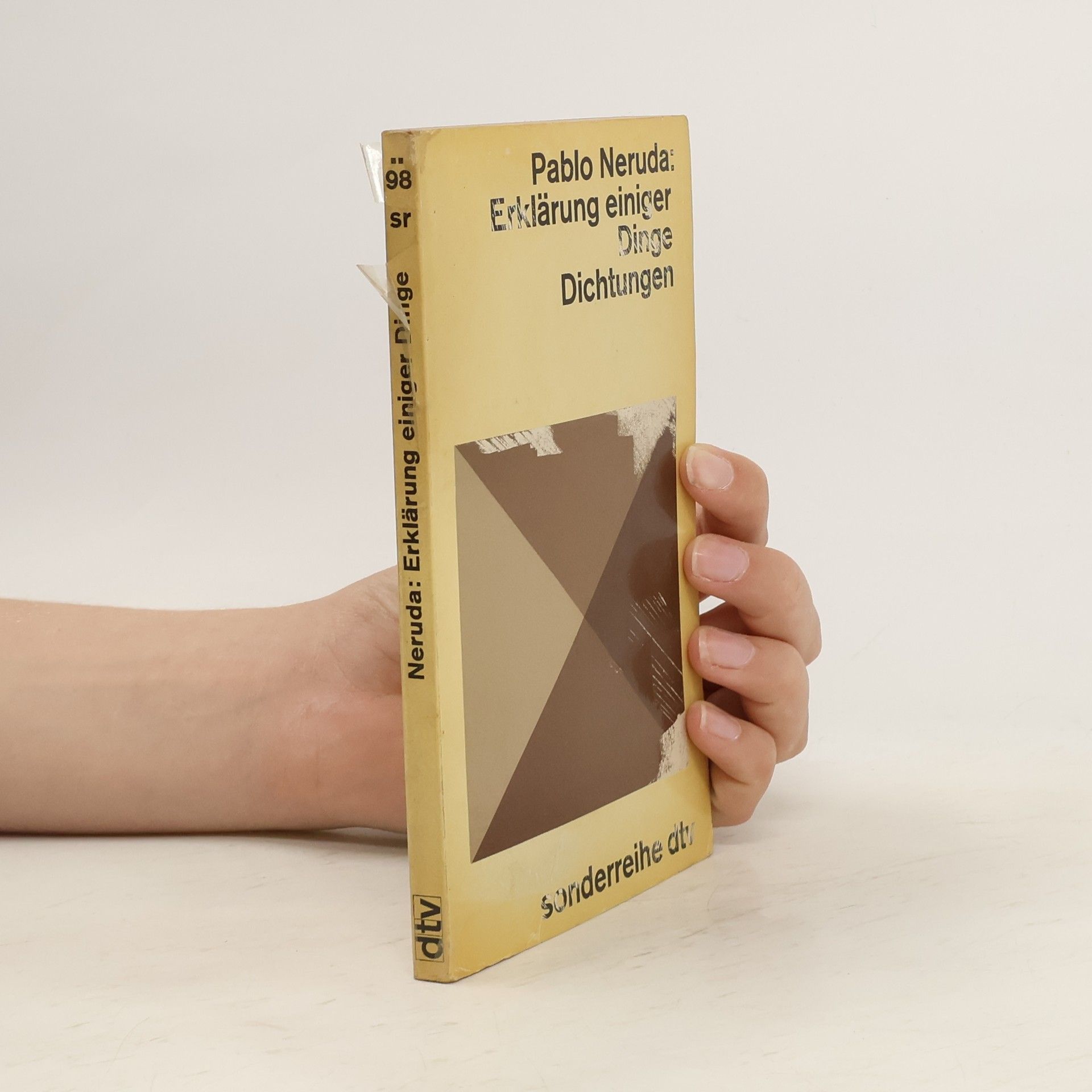 Pablo Neruda Erklärung einiger Dinge