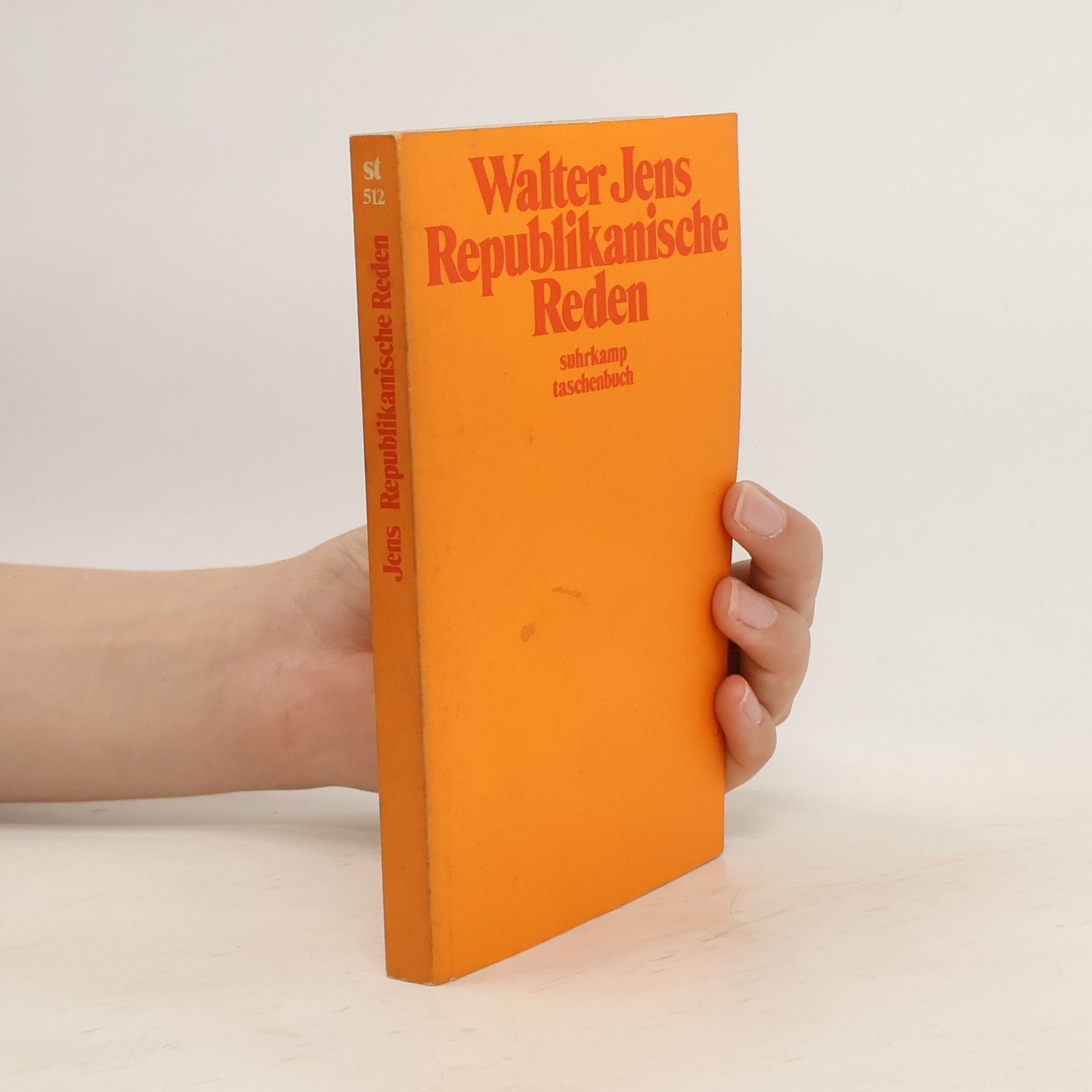Walter Jens Republikanische Reden