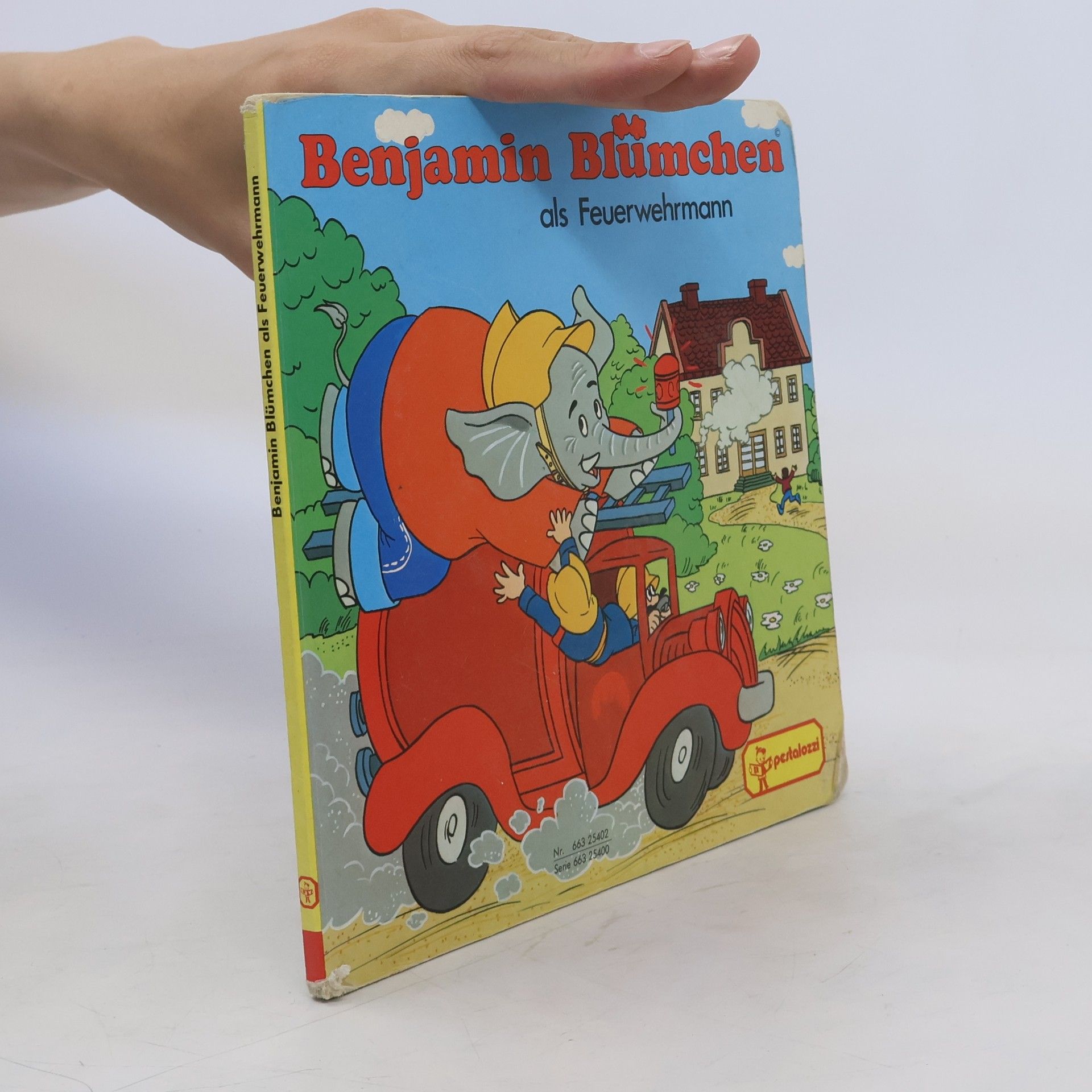 Jan Baudouin Benjamin Blümchen als Feuerwehrmann