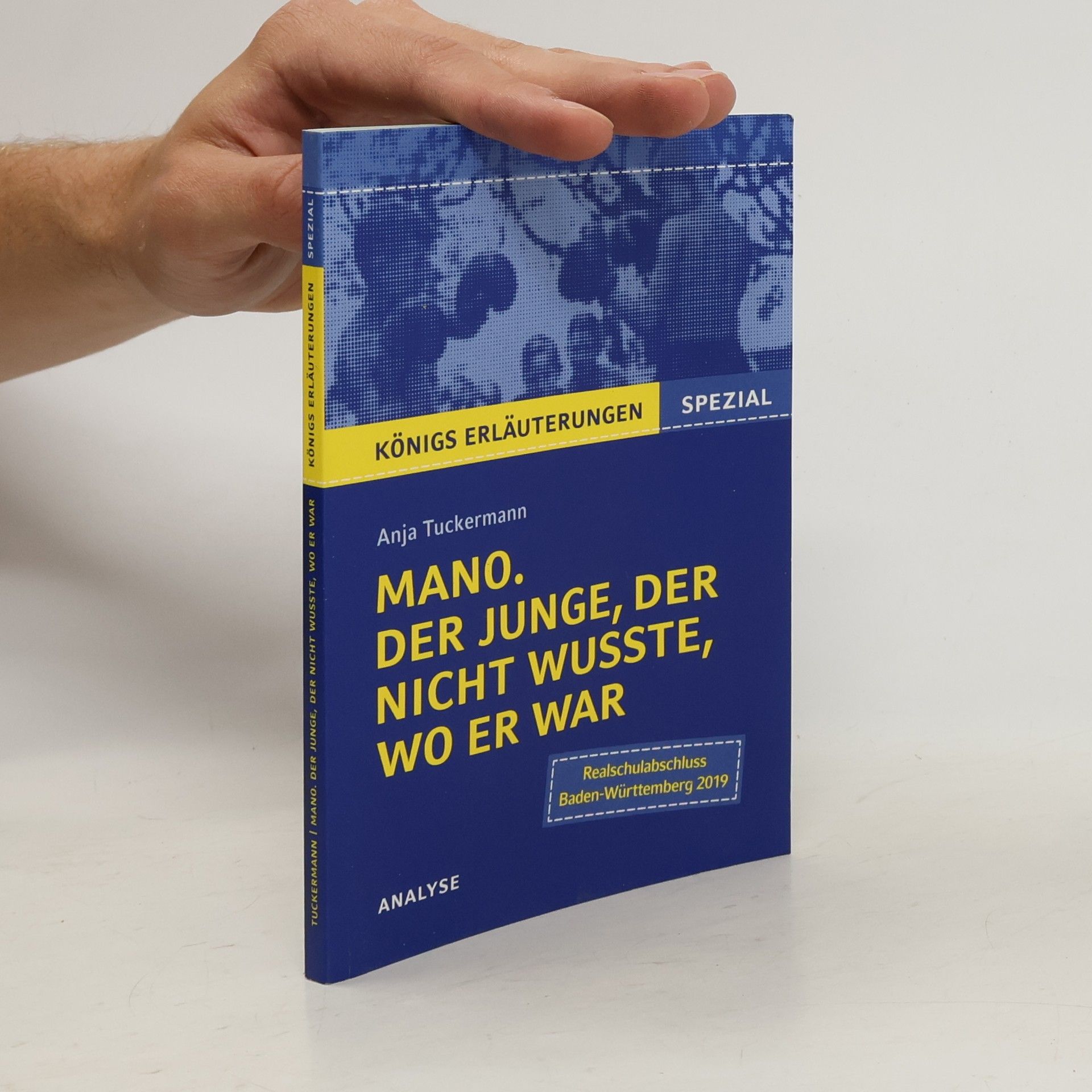 Sabine Hasenbach Textanalyse und Interpretation zu Anja Tuckermann, Mano, der Junge, der nicht wusste, wo er war