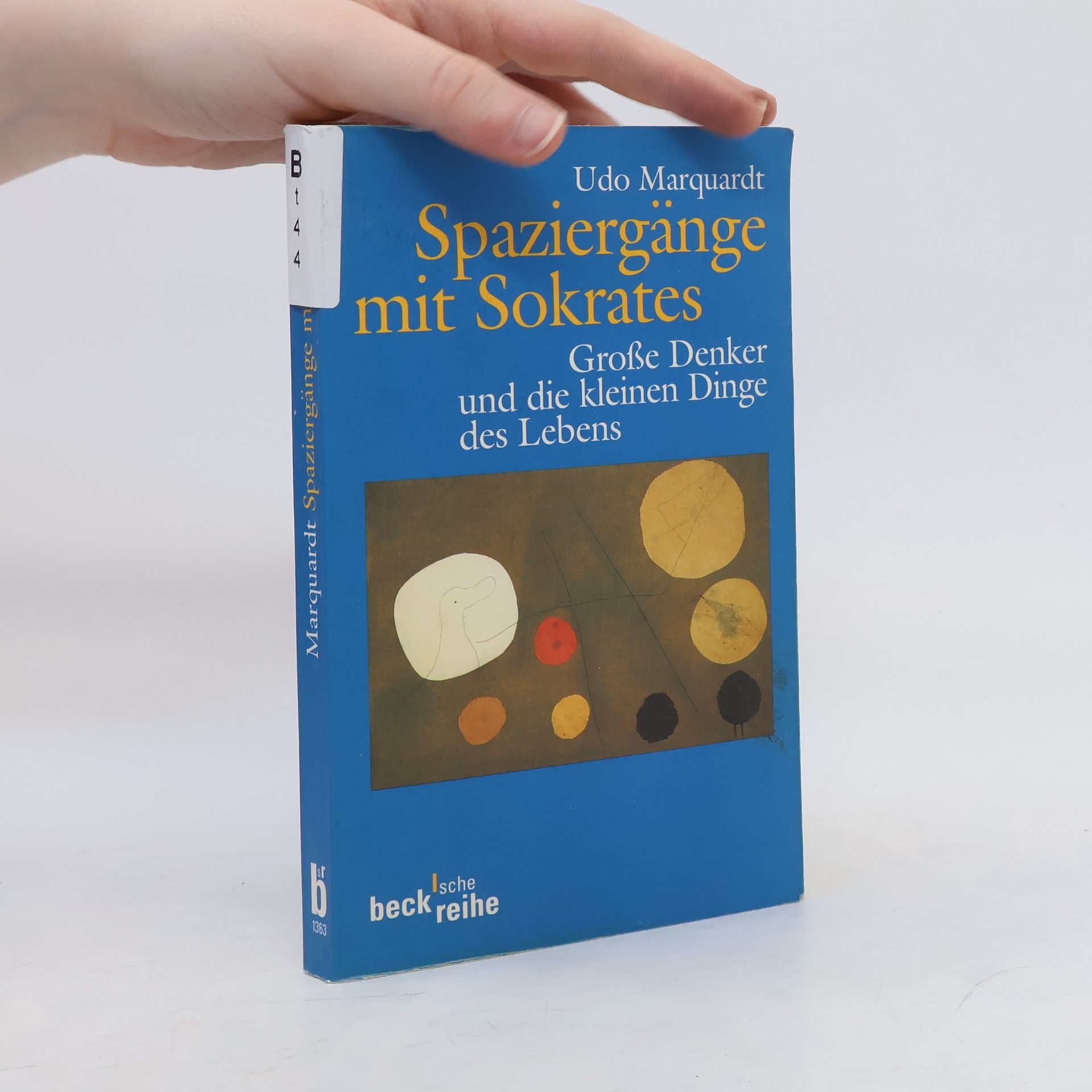 Udo Marquardt Spaziergänge mit Sokrates