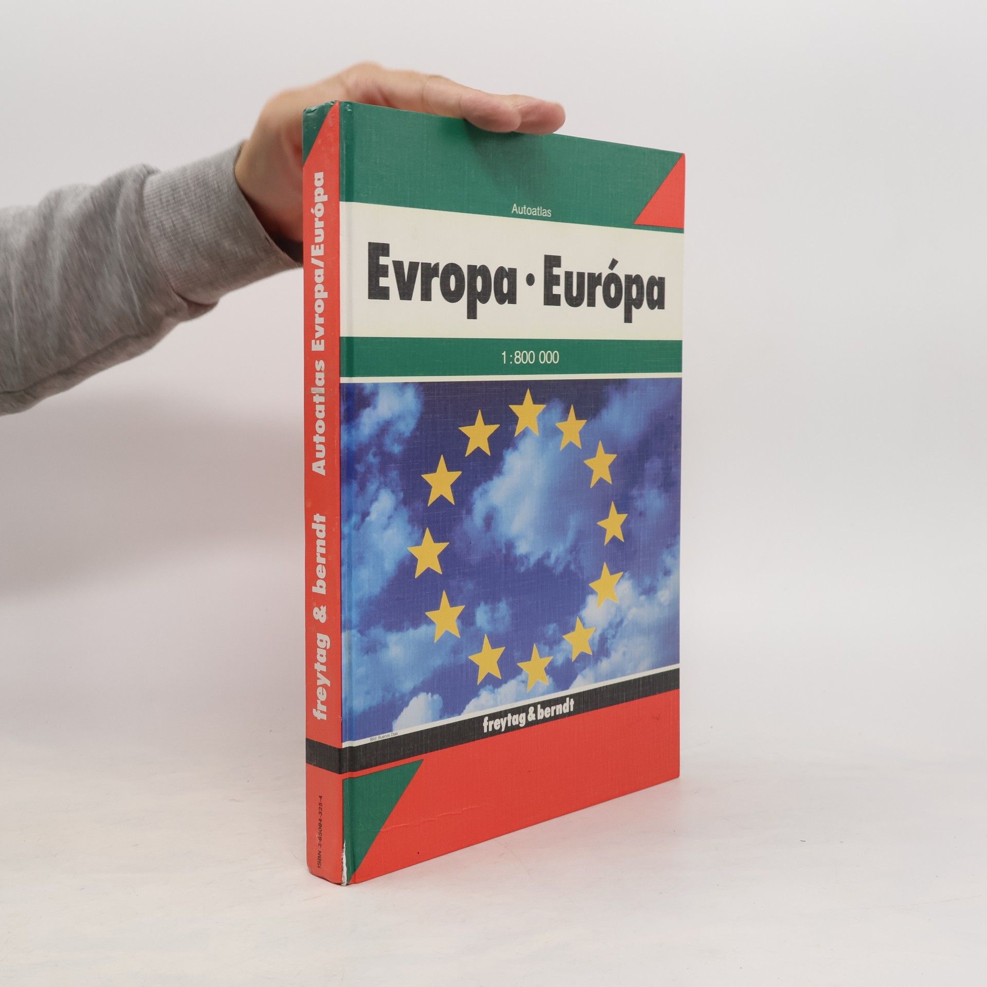 Collectif d'auteurs Autoatlas Evropa - Európa 1:800 000
